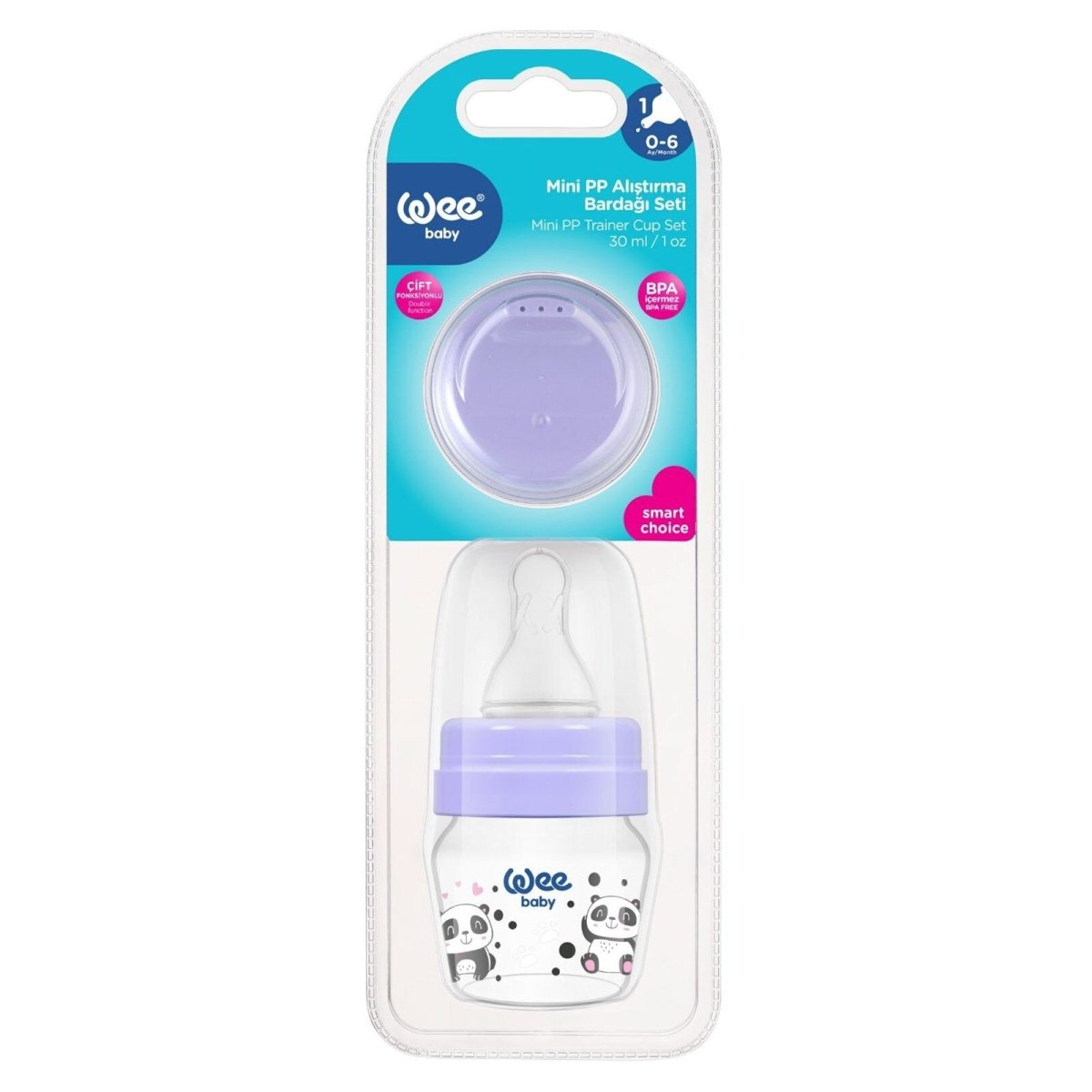 Wee Baby Double Function Mini PP Training Cup Set 30ml - ebebek - Black Friday