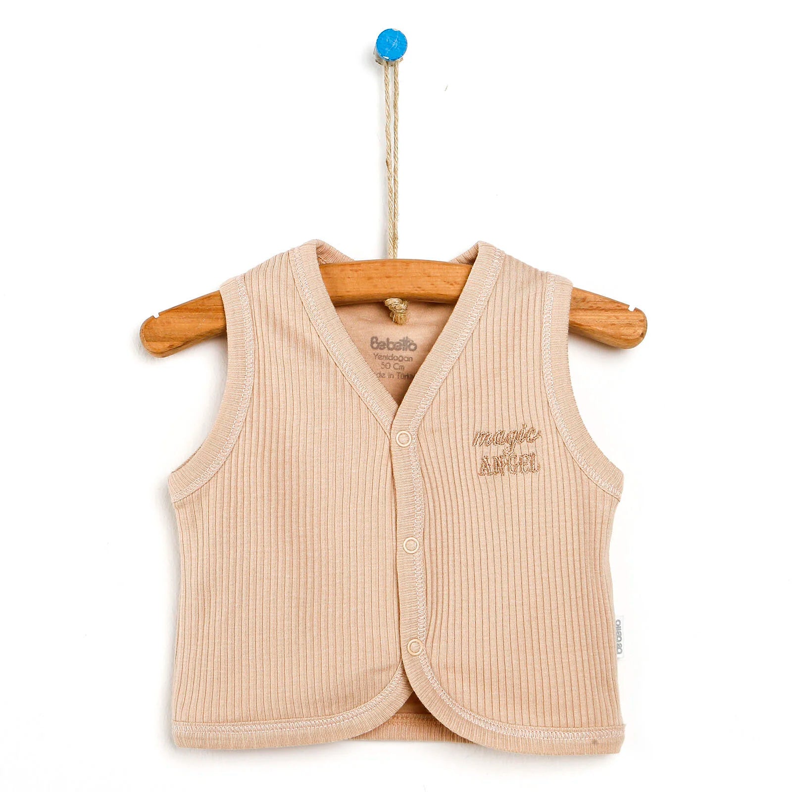 Bebetto Newborn Vest - Beige - ebebek - Black Friday