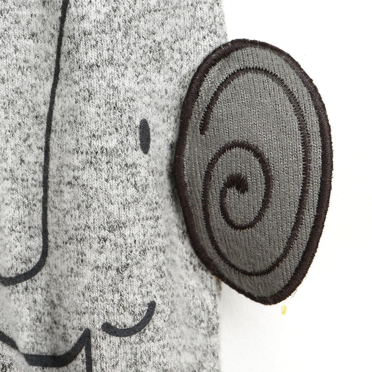 For My Baby Newborn Wild Overalls - Sweatshirt - Grey Melange - ebebek - Black Friday