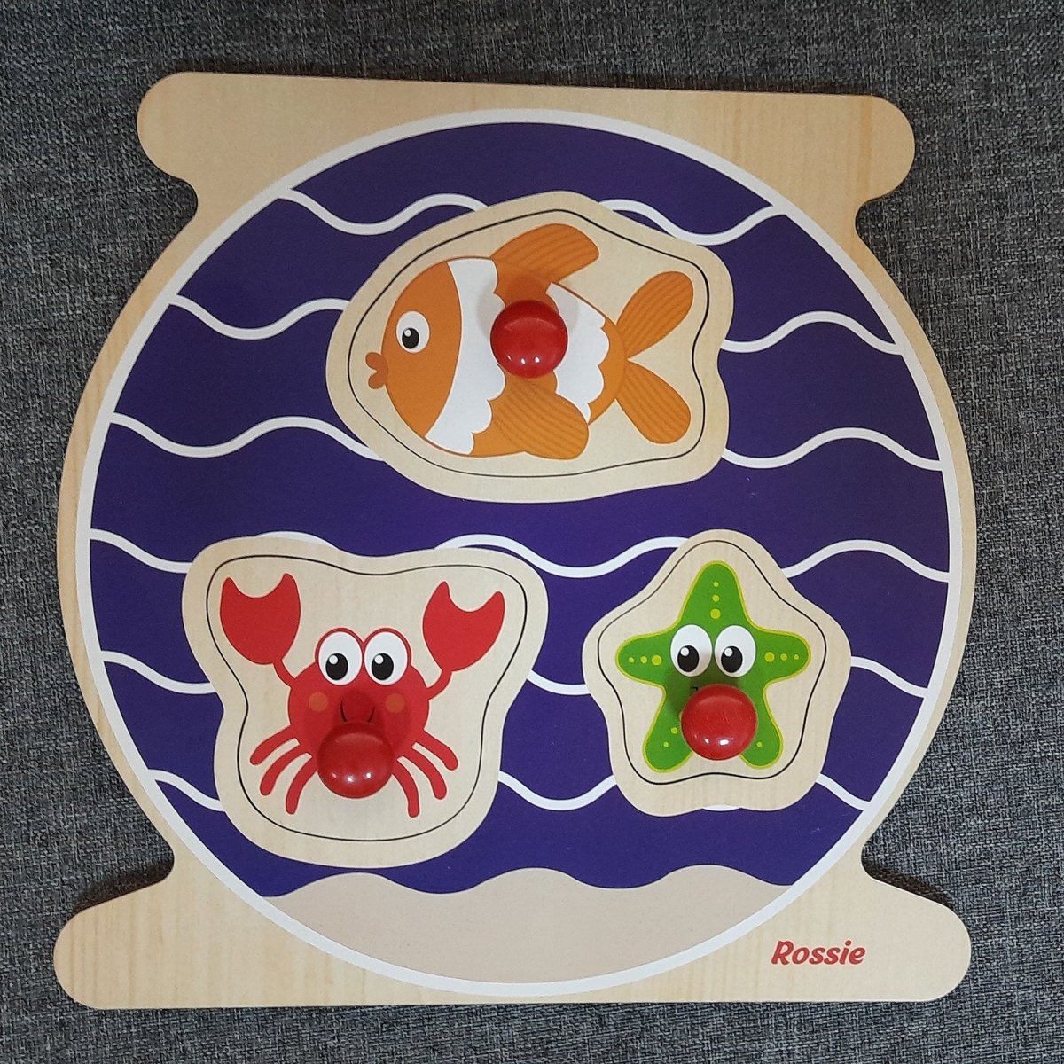 Rossie Wood First Puzzle - Aquarium - ebebek - Black Friday