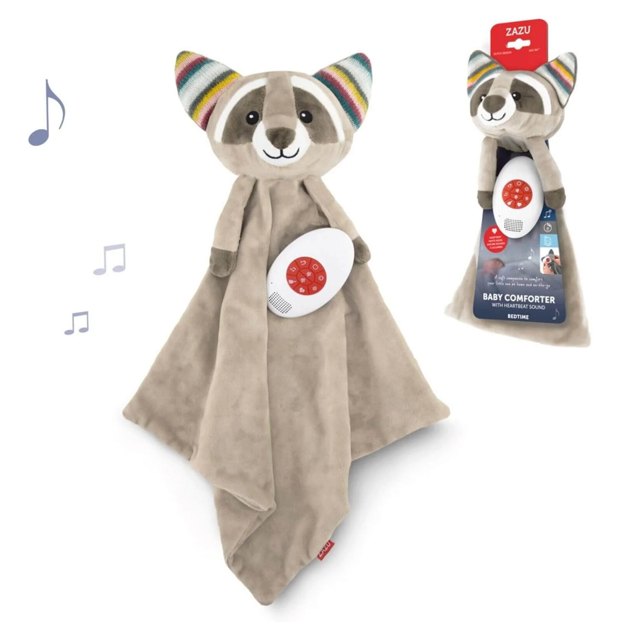 Zazu Robin The Raccoon Baby Comforter - ebebek - Black Friday