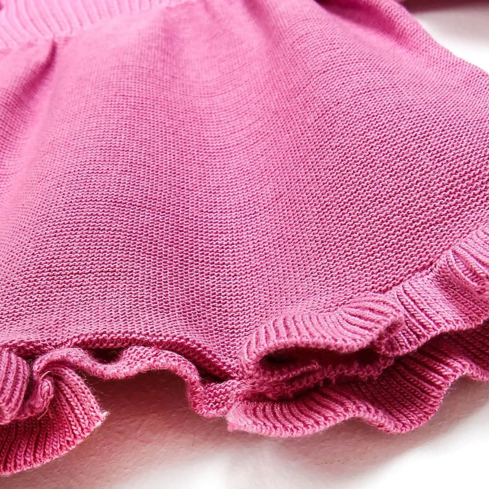 HelloBaby Newborn Frilled Knit Short Overall - Lilac - ebebek - Black Friday