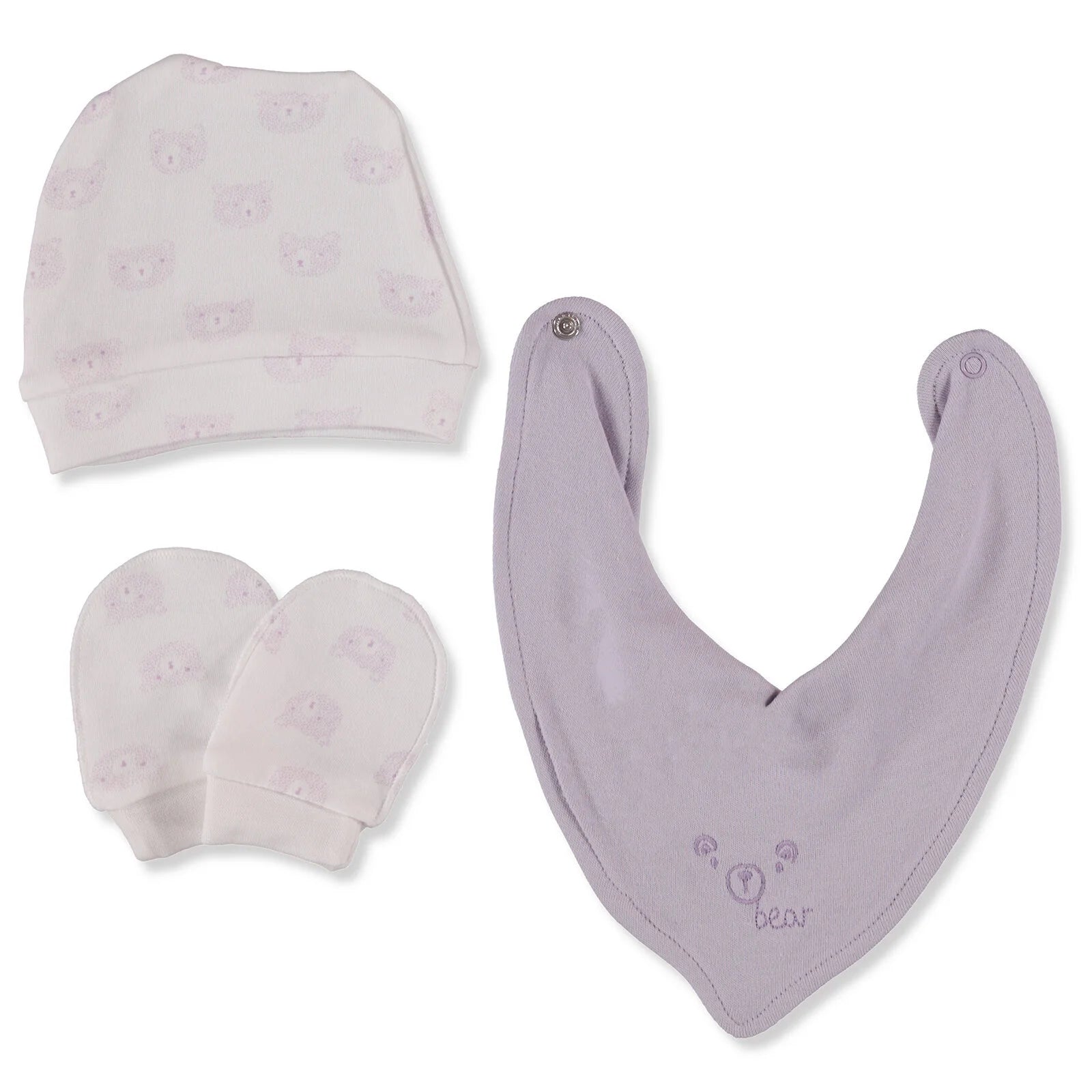 Bebbek Baby Girl 5 Pcs Newborn Starter Set - Purple - ebebek - Black Friday
