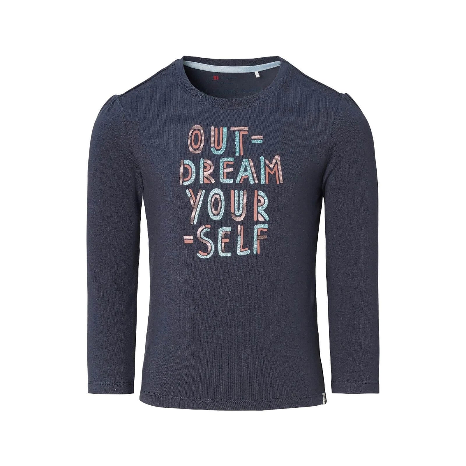 Noppies Girls T-shirt Long Sleeve Kingfisher - Blue Nights - ebebek - Black Friday