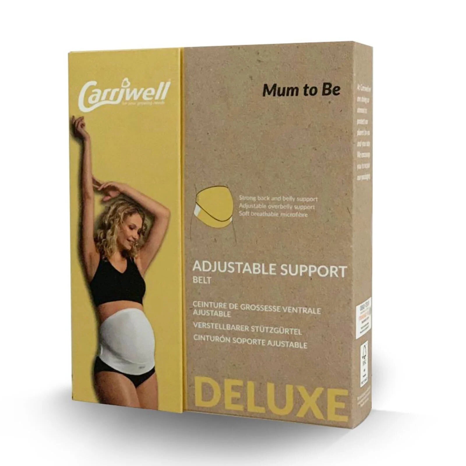 Carriwell Adjustable Support Belt - White - ebebek - Black Friday