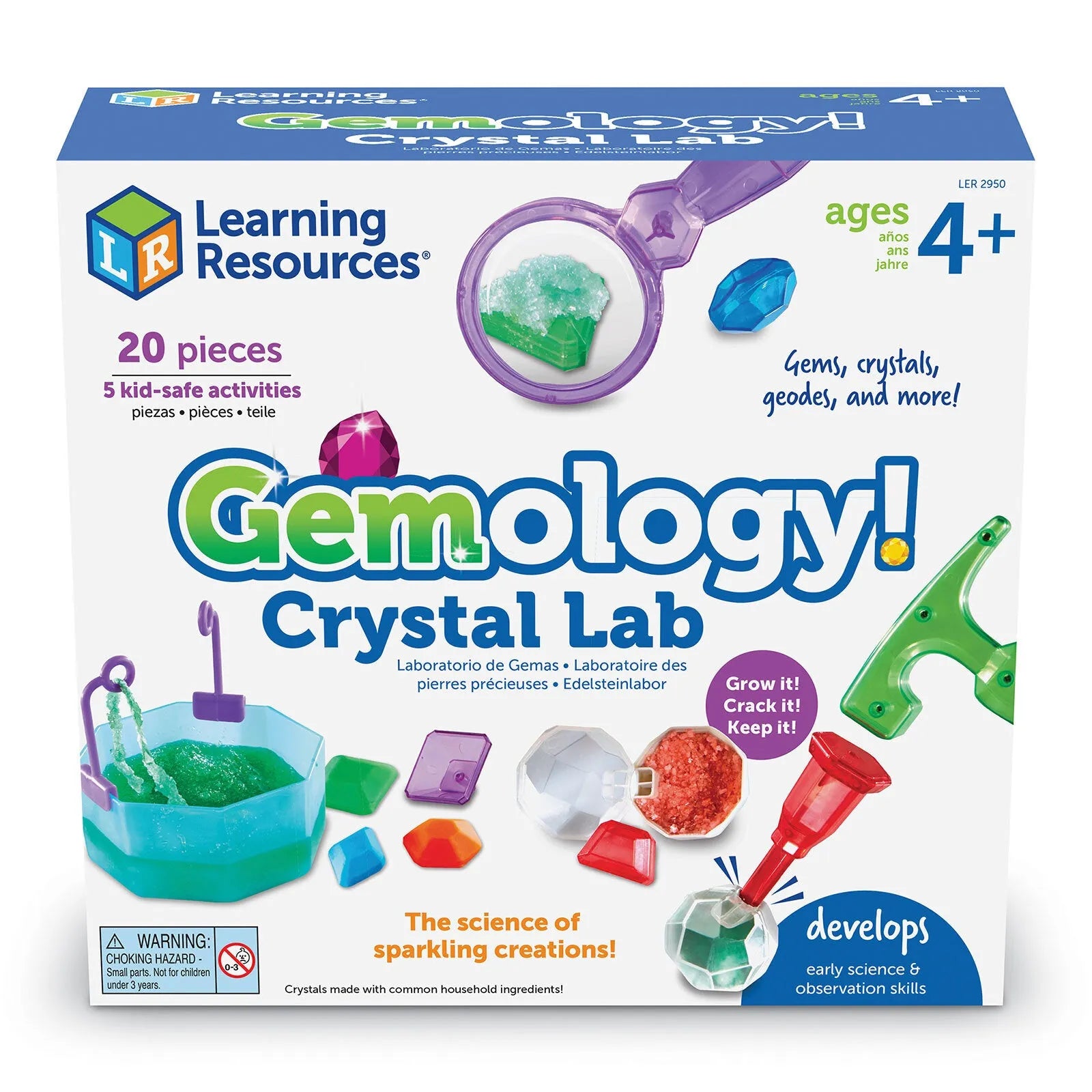 Learning Resources Gemology! Crystal Lab - ebebek - Black Friday