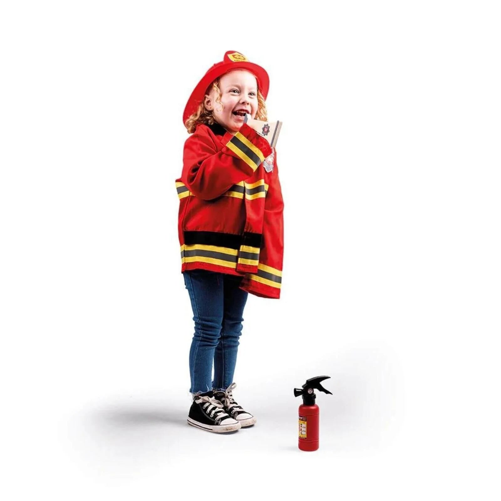 Bigjigs Toys Firefighter Dress Up - ebebek - Black Friday