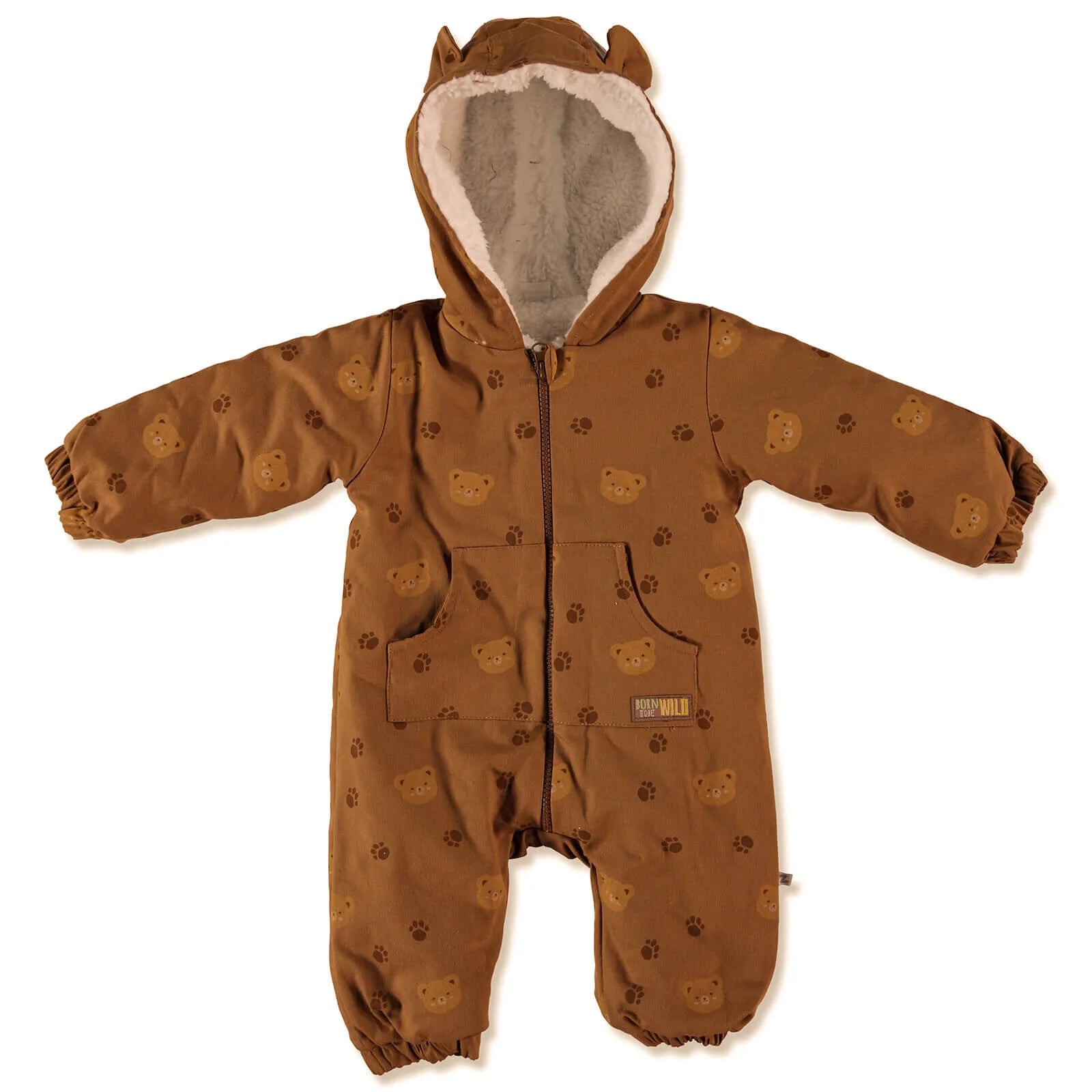 BabyZ Welsoft Jumpsuit - Brown - ebebek - Black Friday