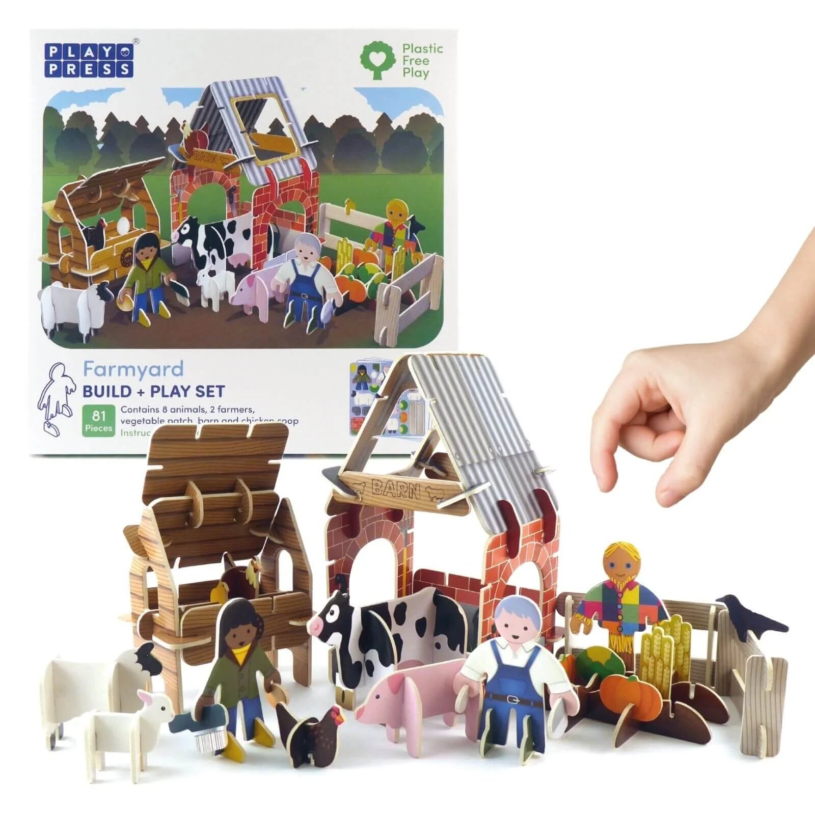 Playpress Toys Farmyard Playset - ebebek - Black Friday