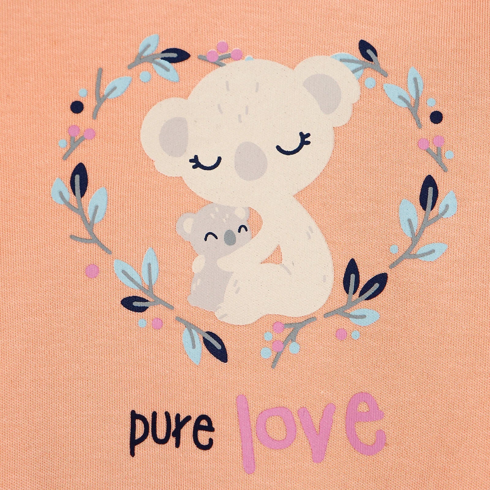 HelloBaby Basic Baby Girl Tracksuit - Salmon - ebebek - Black Friday