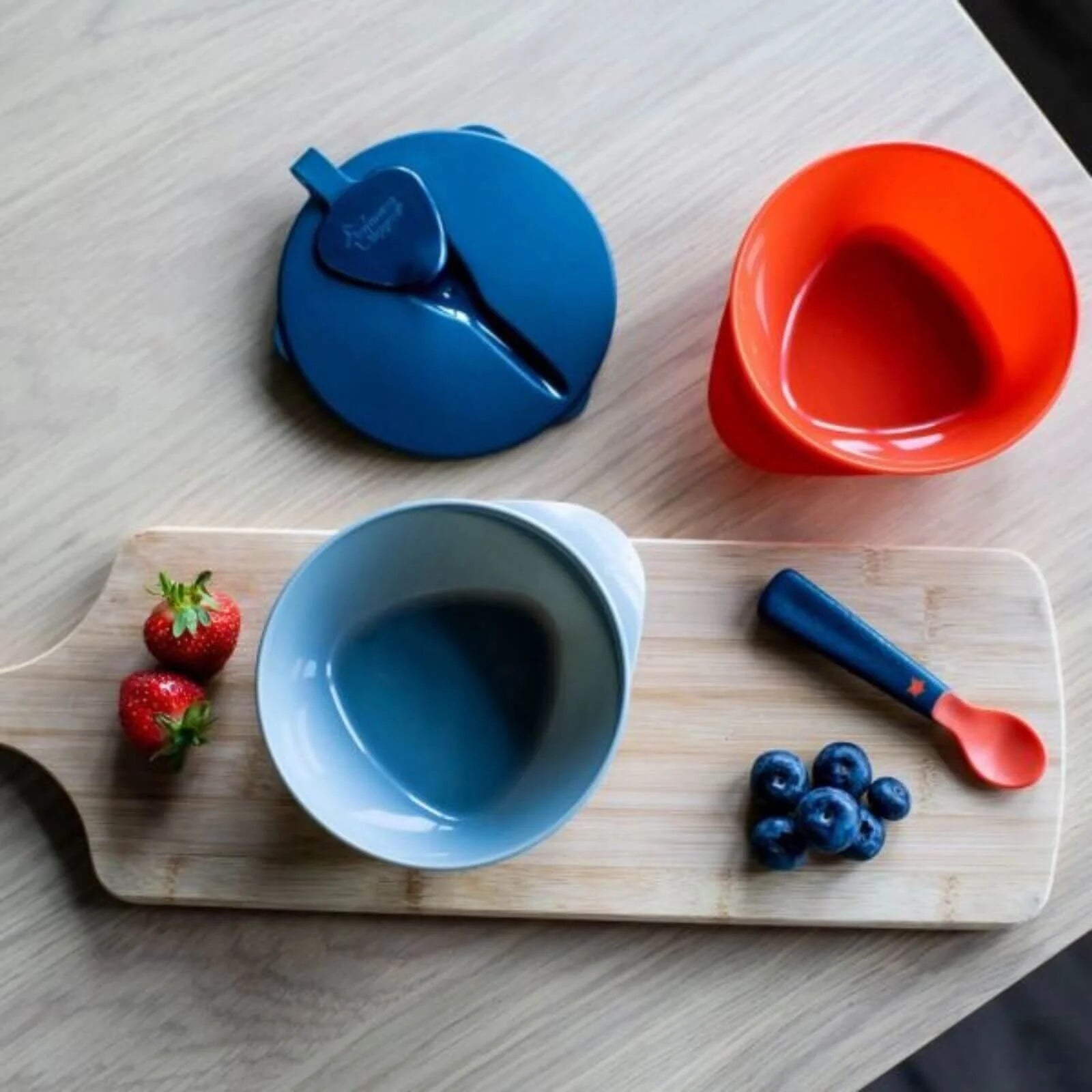 Tommee Tippee 2 Feeding Bowls with Spoon and Lid - ebebek - Black Friday