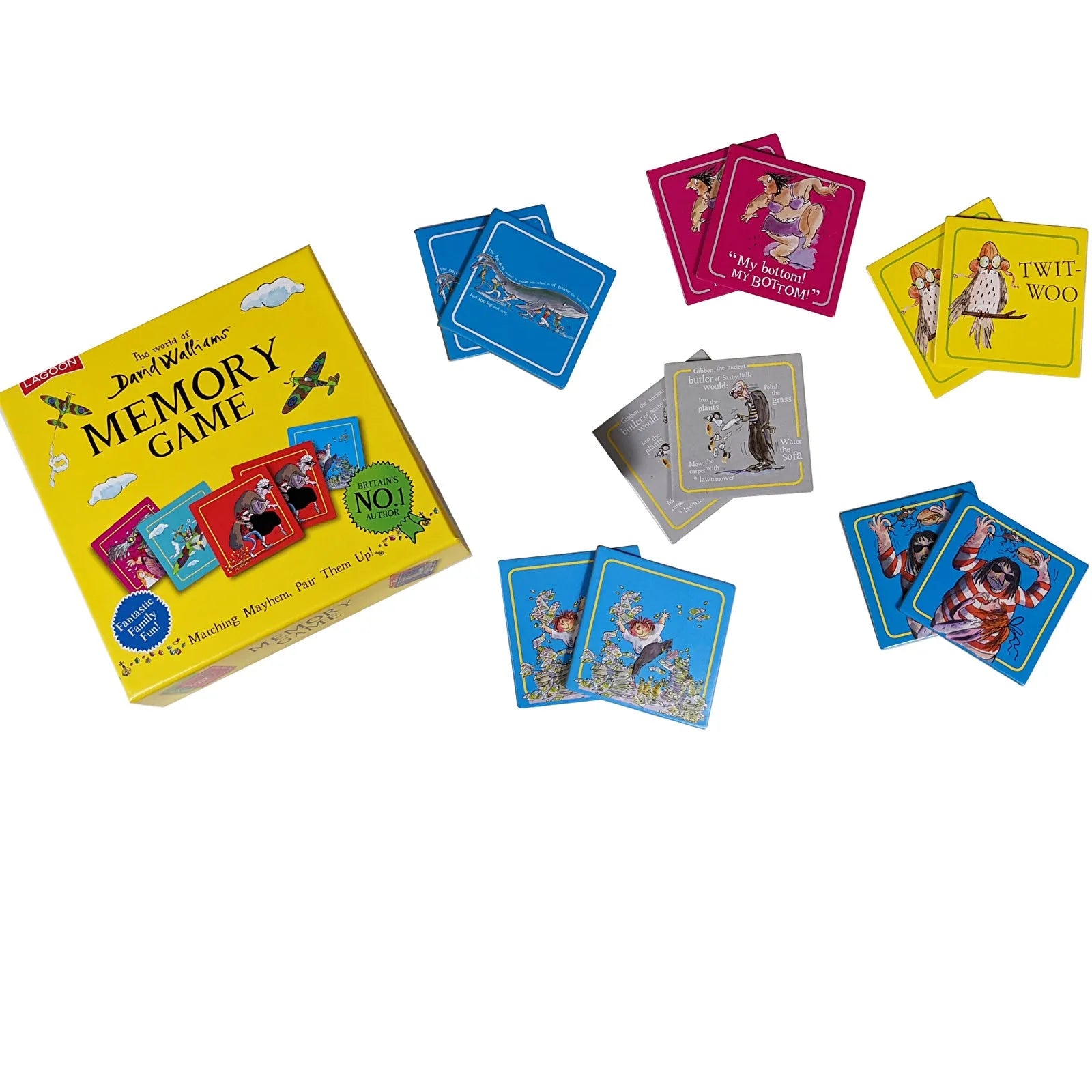 David Walliams Memory Game - ebebek - Black Friday