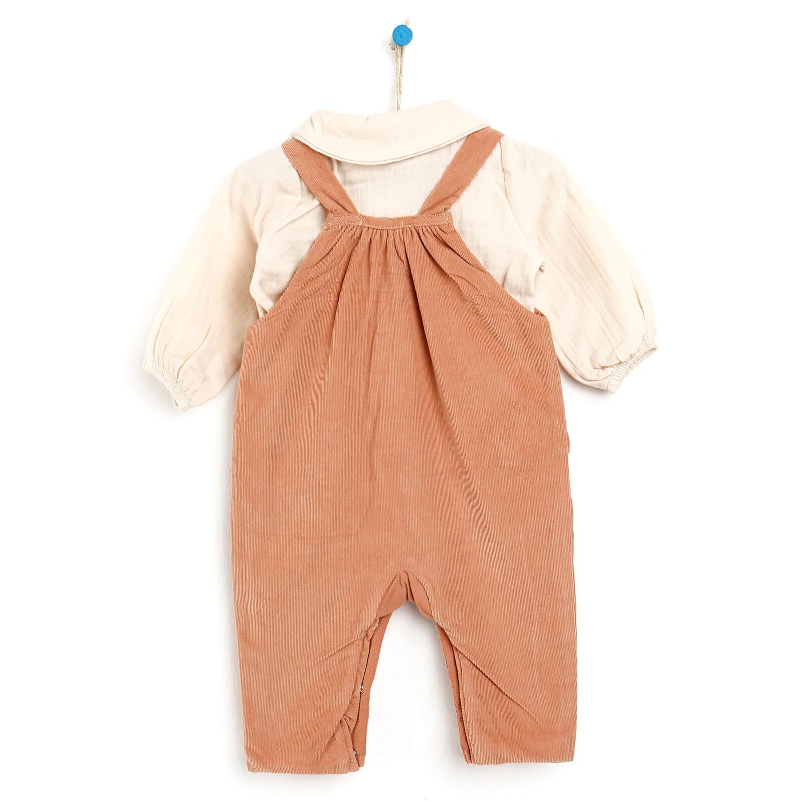 HelloBaby Overall Shorts - Sweatshirt - Mink - ebebek - Black Friday