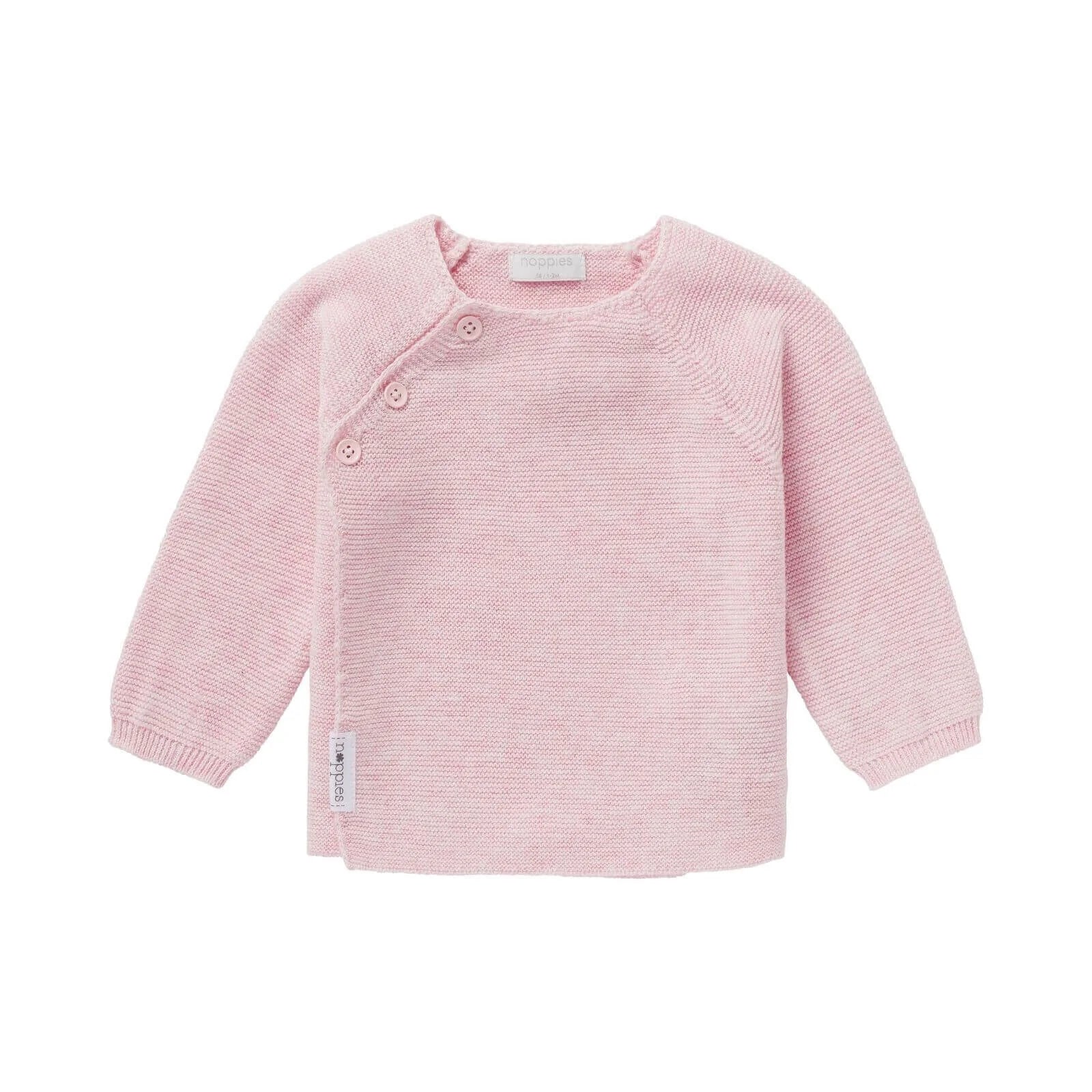 Noppies U Cardigan Knit LS Pino - Light Rose Melange - ebebek - Black Friday