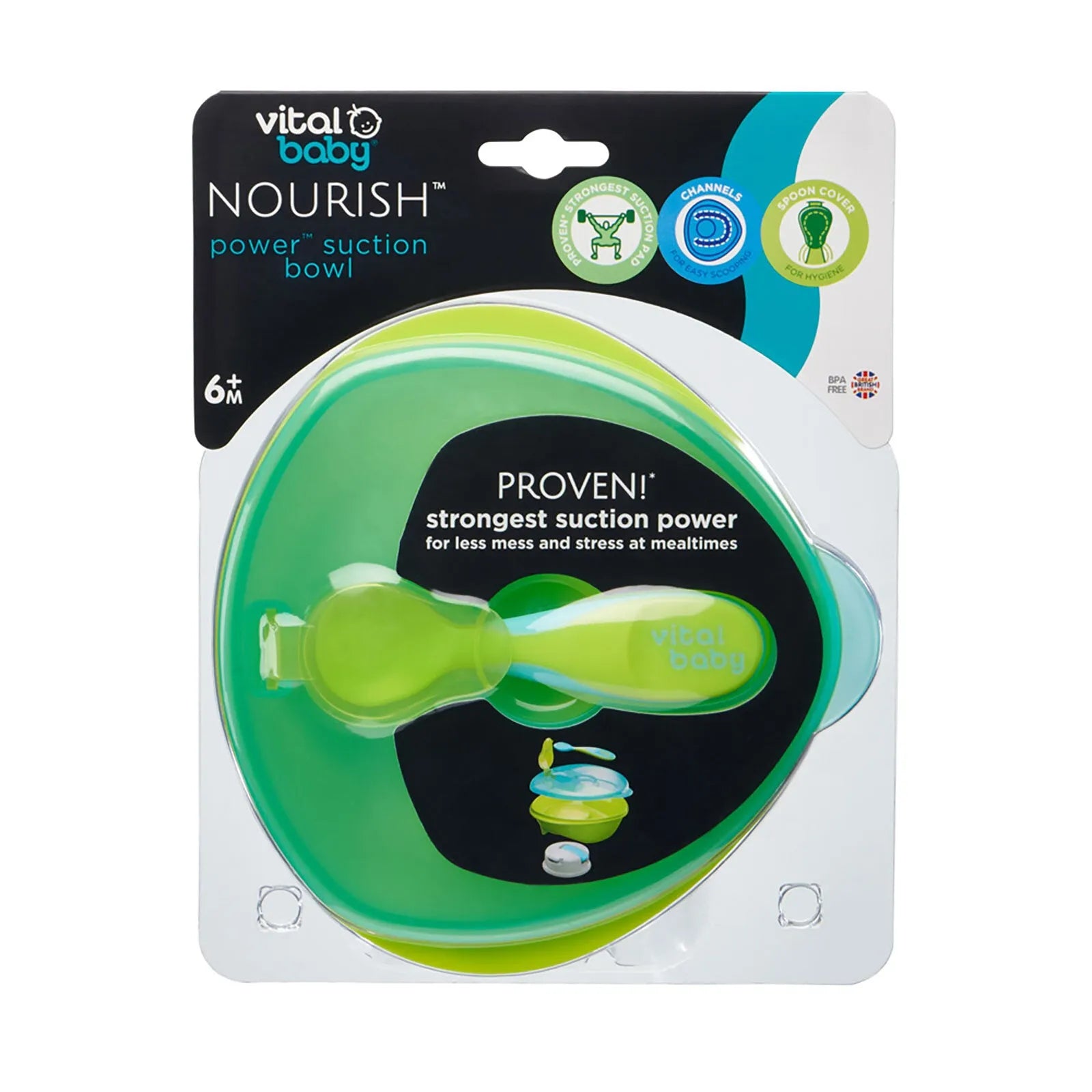 Vital Baby Nourish Power Suction Bowl 6+ months - Pop - ebebek - Black Friday