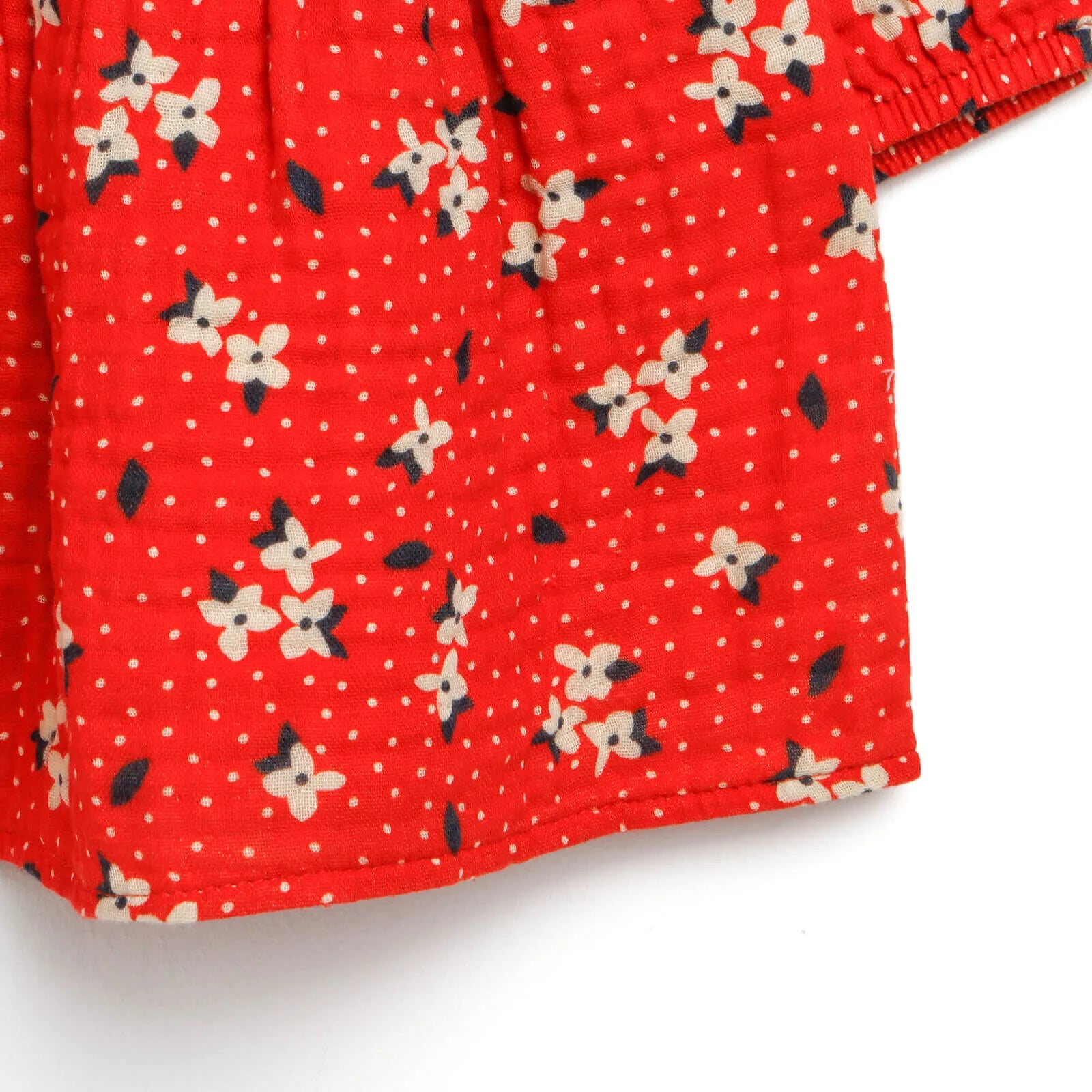 HelloBaby Basic Baby Girl Floral Muslin - Coral - ebebek - Black Friday