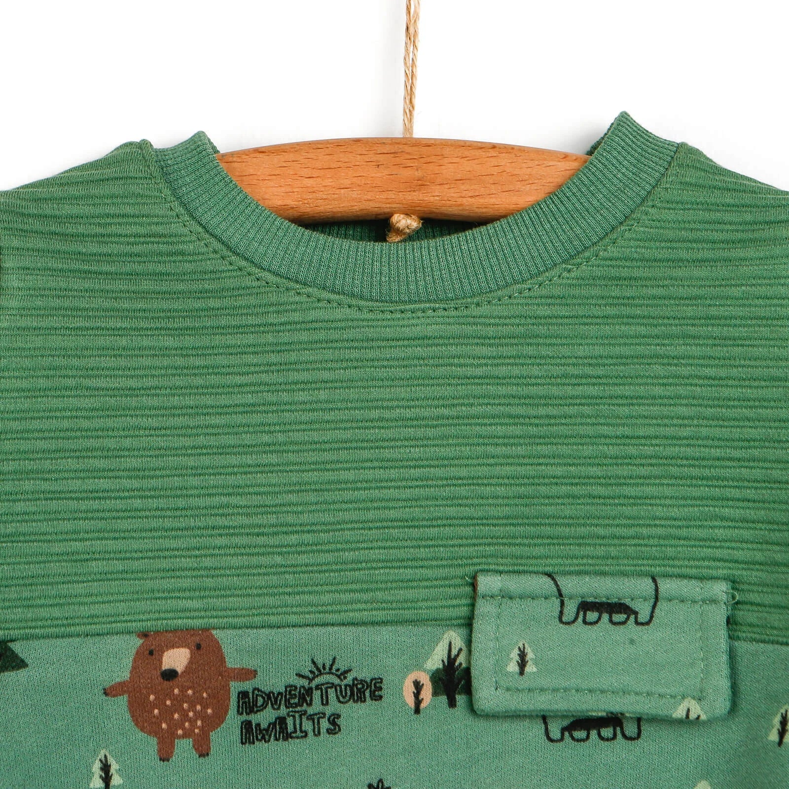 HelloBaby Baby Tracksuit - Dark Green - ebebek - Black Friday