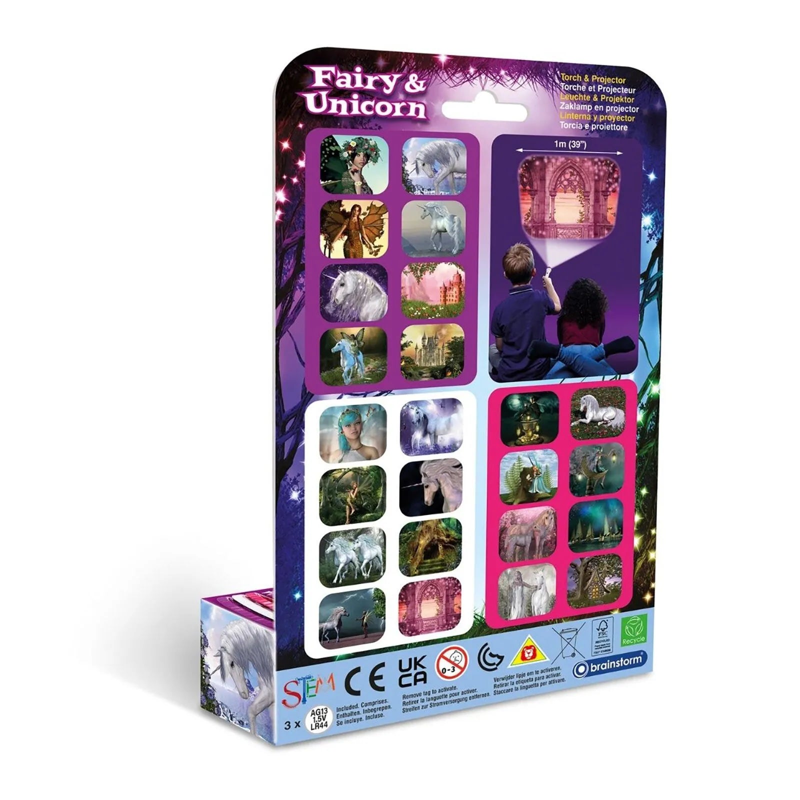 Brainstorm Torch and Projector - Fairy & Unicorn - ebebek - Black Friday