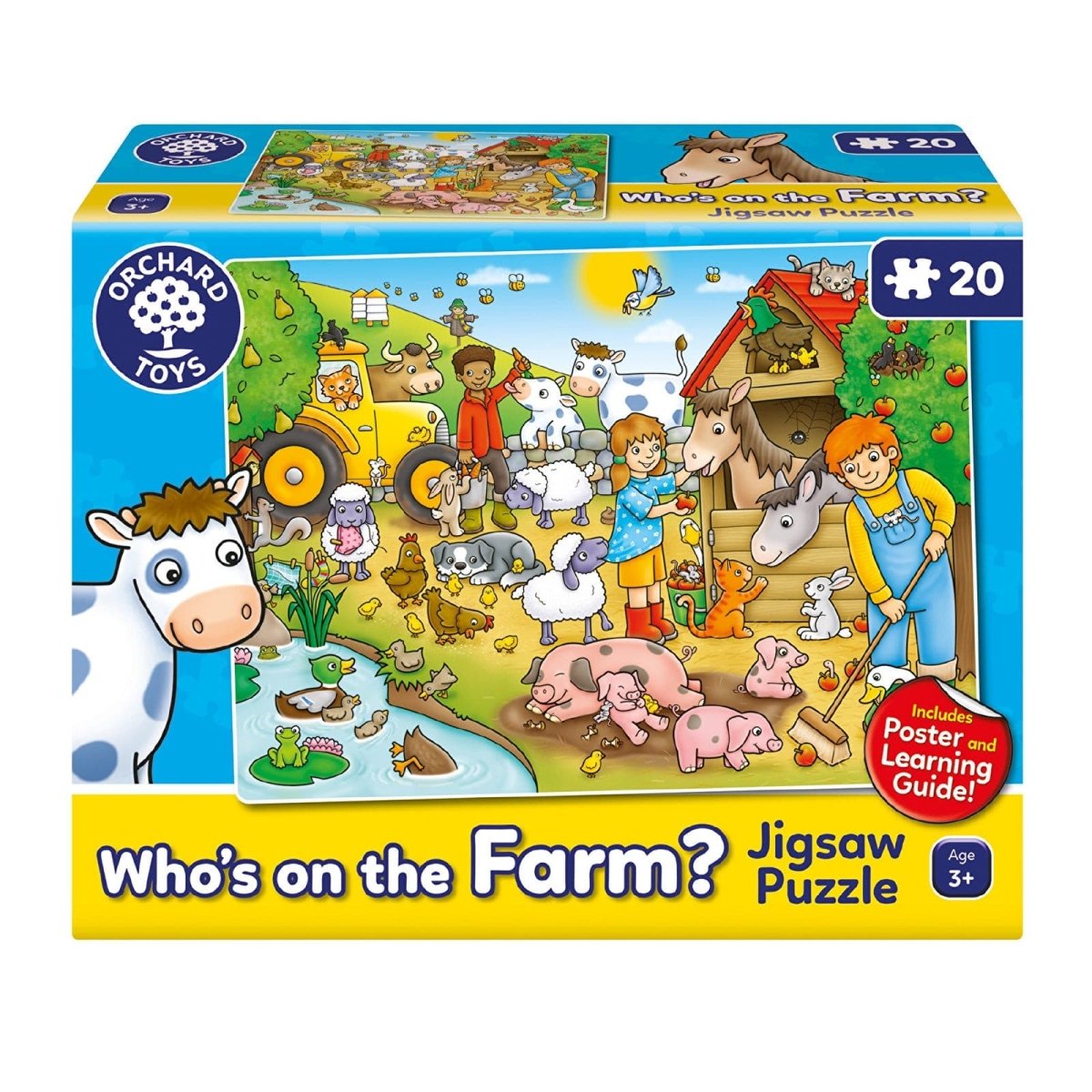 Orchard Toys Who's On The Farm? Jigsaw Puzzle - ebebek - Black Friday
