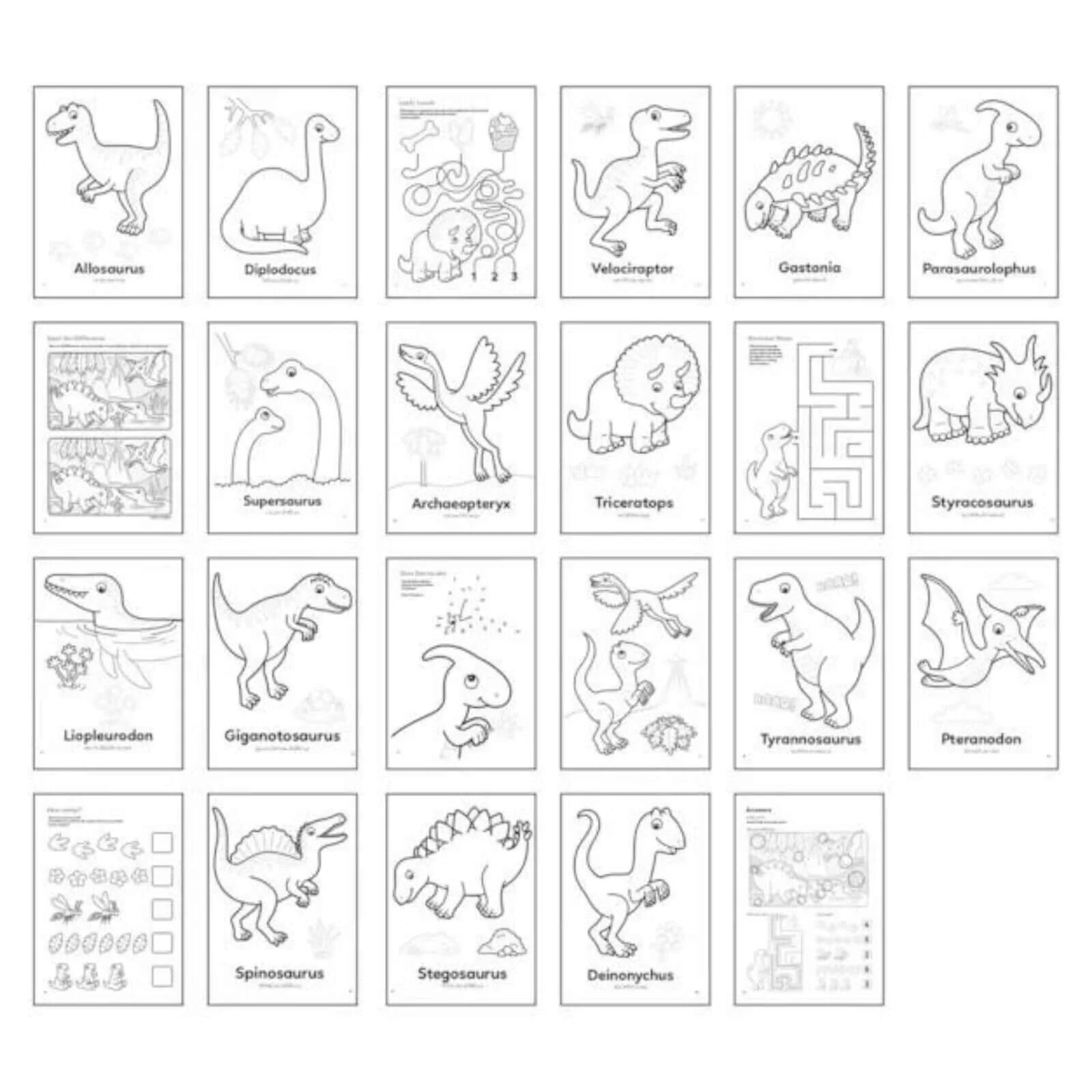 Orchard Toys Dinosaur Colouring Book - ebebek - Black Friday