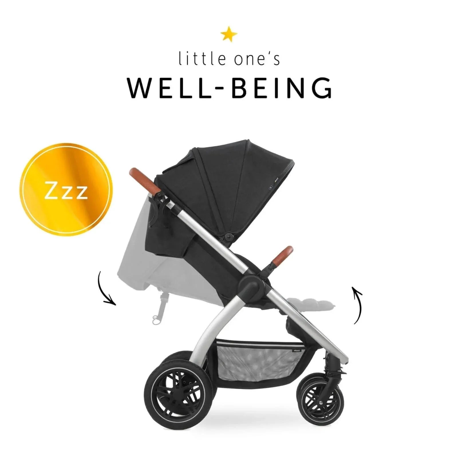 Hauck Uptown Pushchair - Black - ebebek - Black Friday