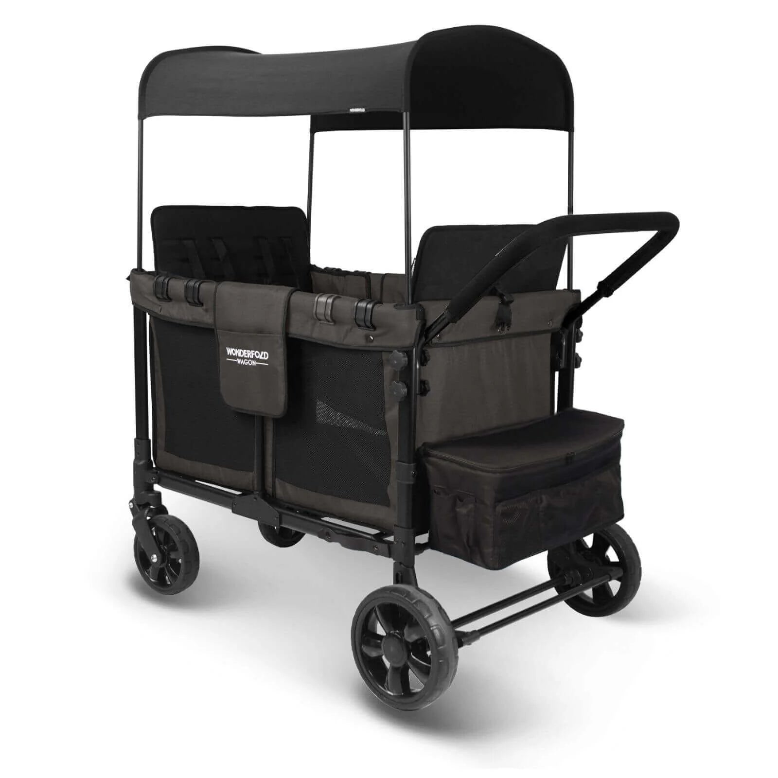Wonderfold W4 Original Stroller Wagon - Volcanic Black - ebebek - Black Friday