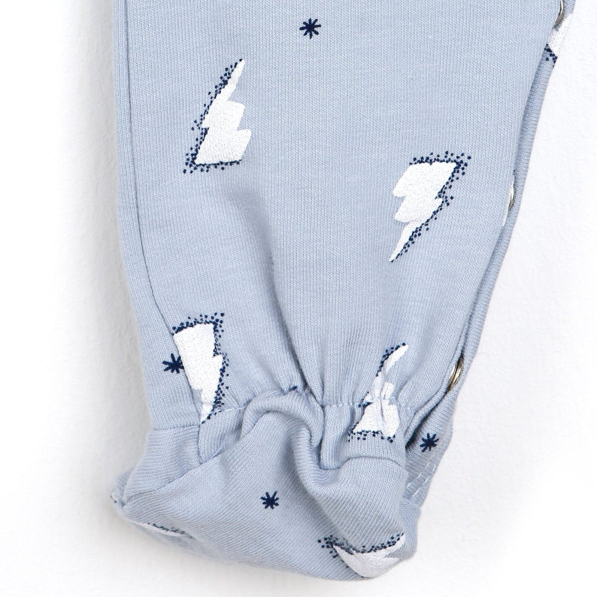 Antebies Newborn Sky Organic Footed Jumpsuit - Blue - ebebek - Black Friday