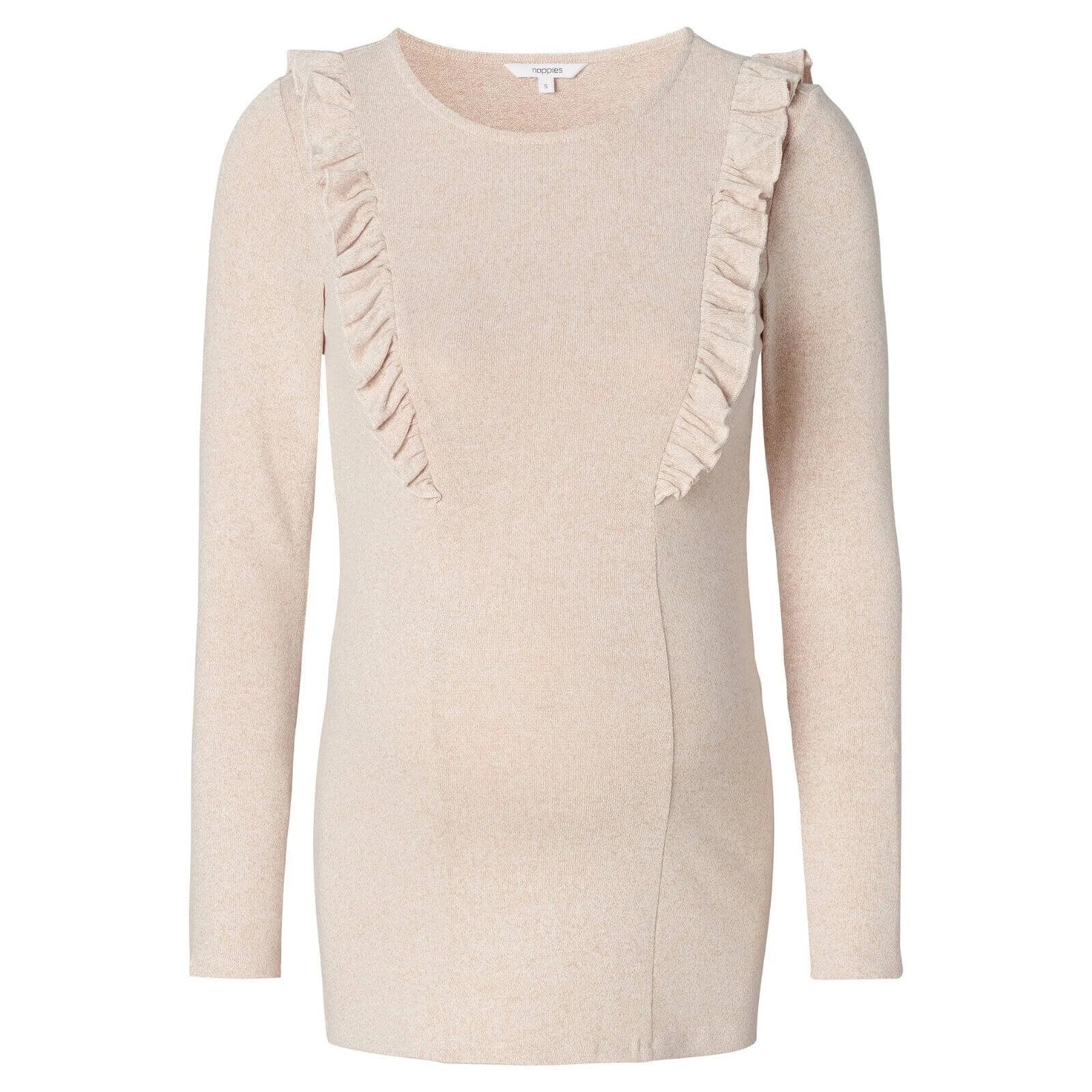 Noppies Nursing Shirt Azare - Oatmeal - ebebek - Black Friday