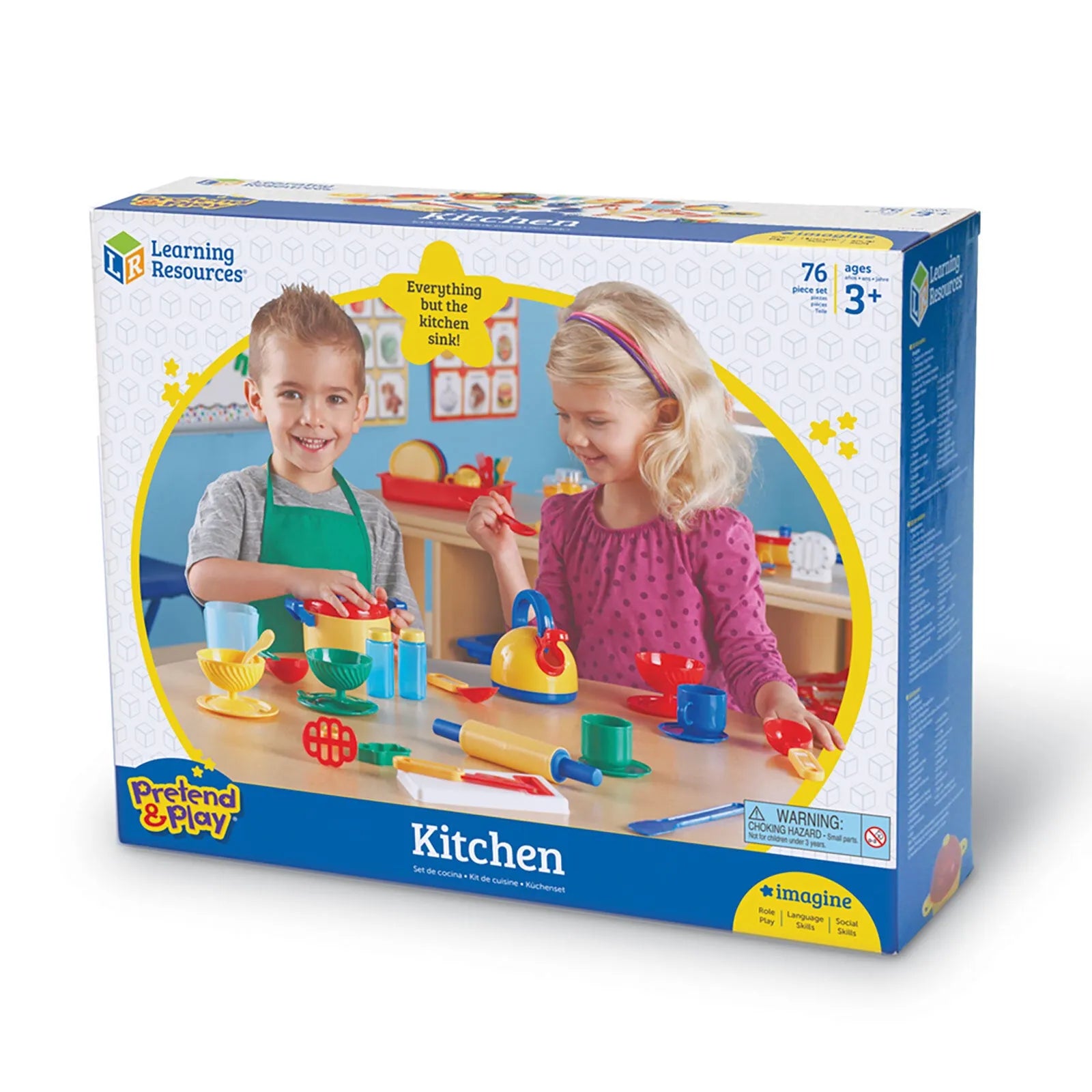 Learning Resources Pretend & Play Great Value Kitchen Set - ebebek - Black Friday