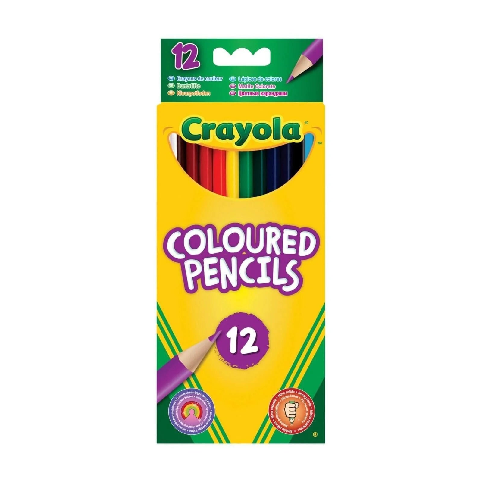 Crayola 12 Eco Coloured Pencils - ebebek - Black Friday