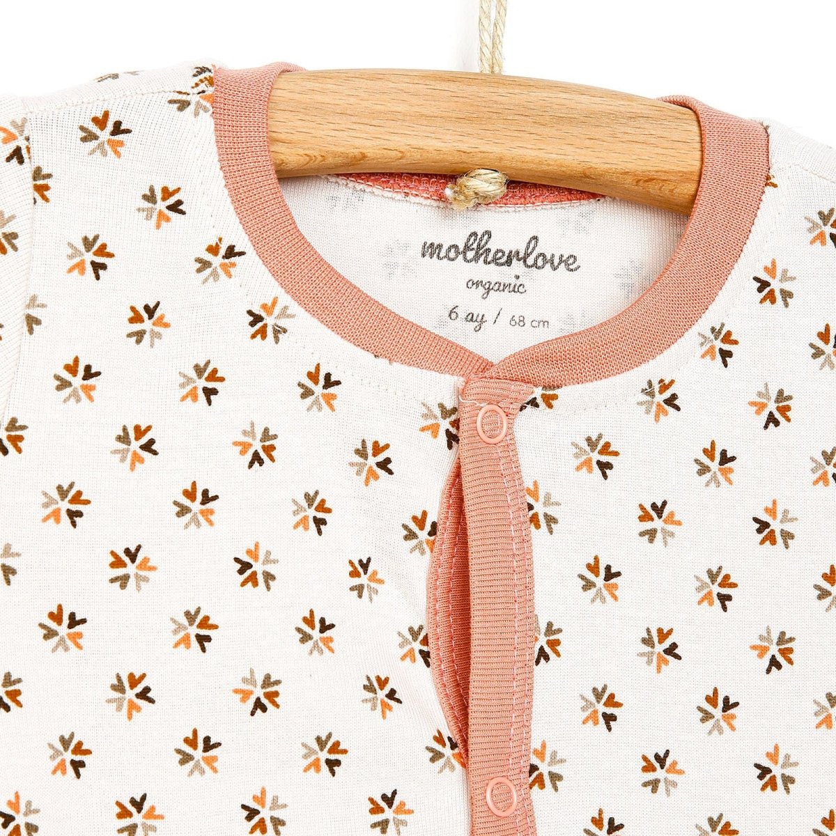 Motherlove Newborn Organic Footed Jumpsuit - Pink - ebebek - Black Friday