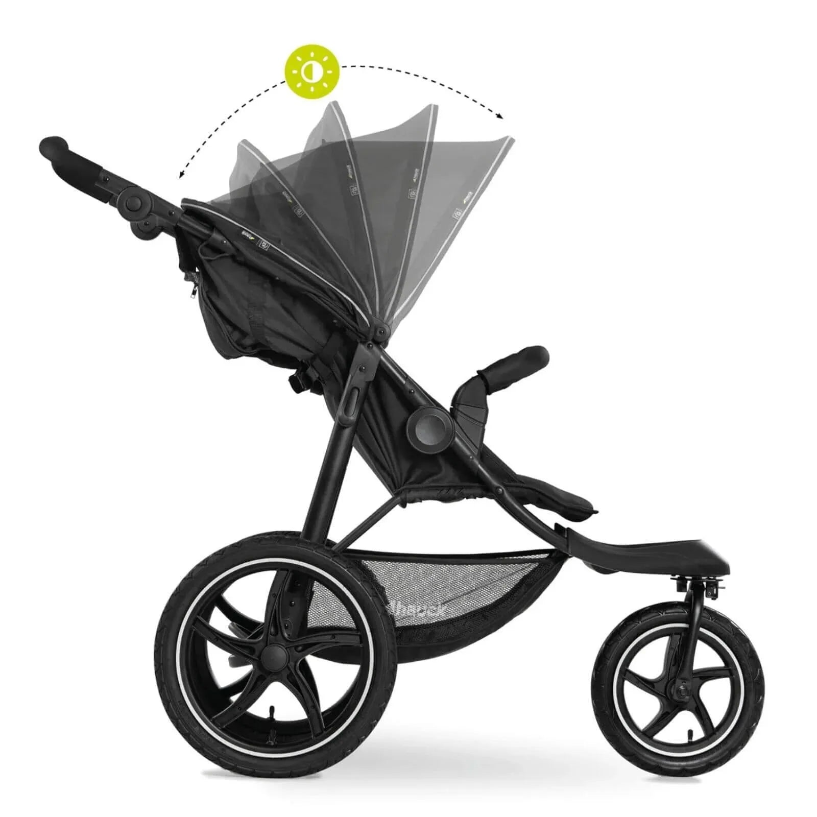 Hauck Runner 2 Pushchair - Black - ebebek - Black Friday