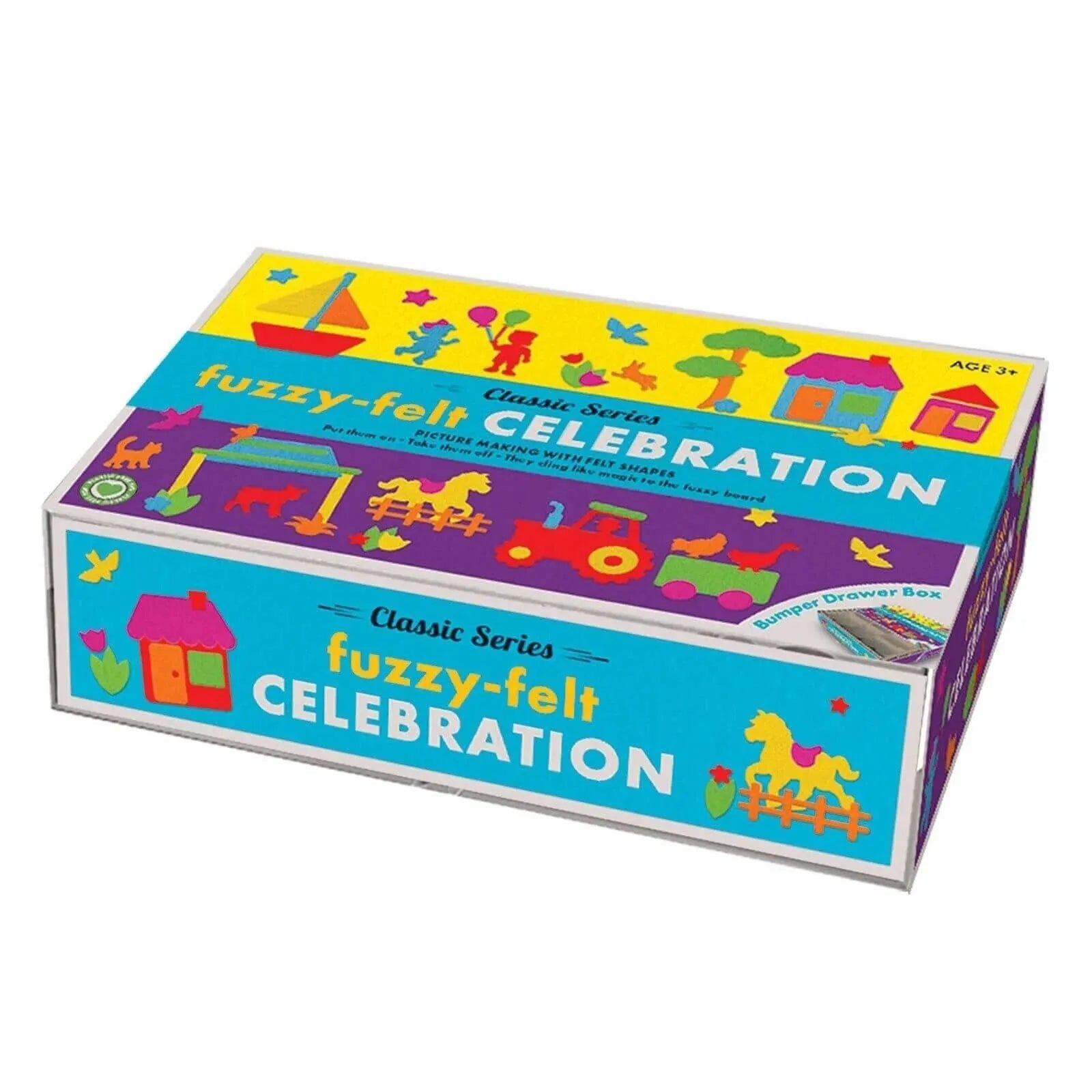 Peterkin Fuzzy Felt Retro Celebration Bumper Box - ebebek - Black Friday
