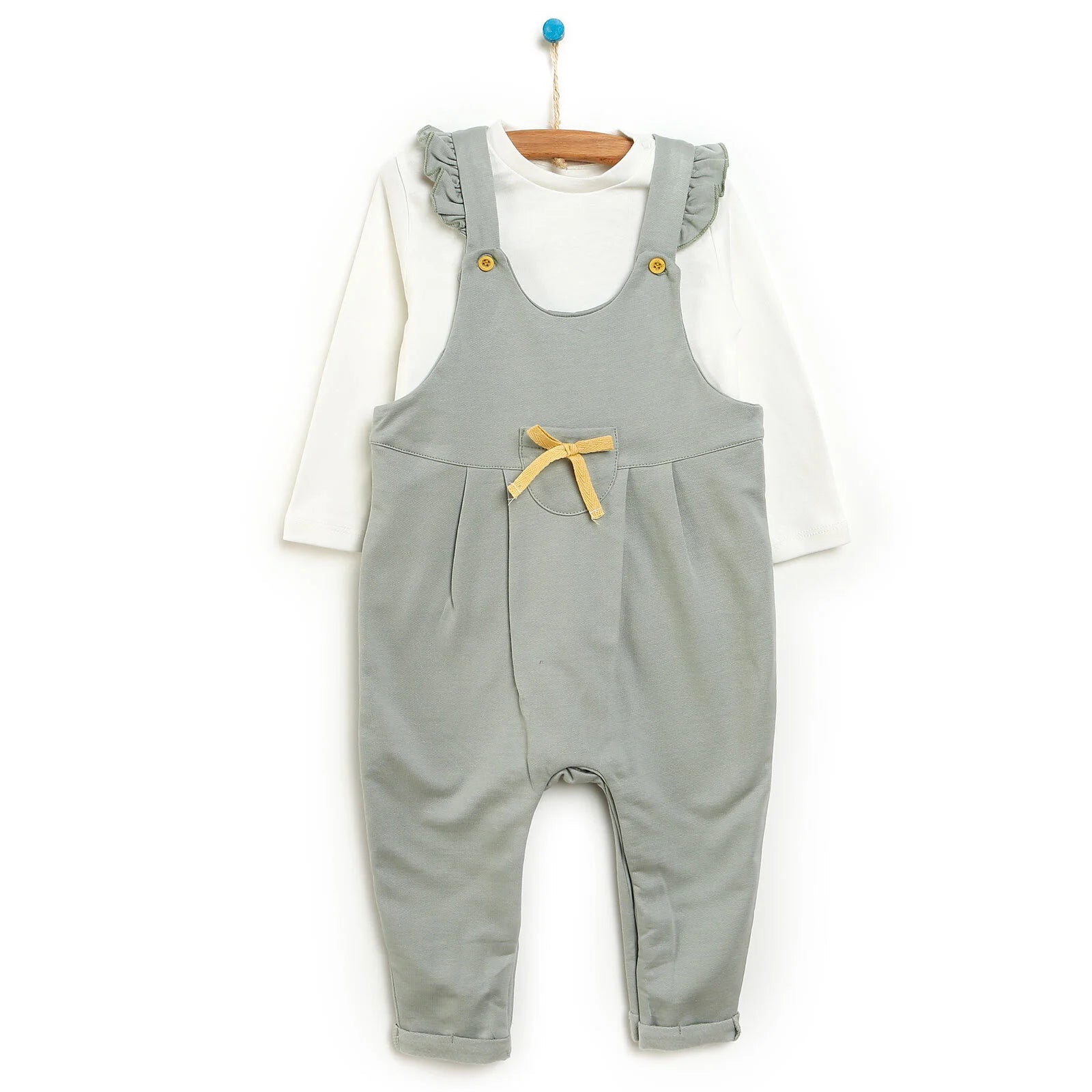 Cassiope Overall Shorts - Sweatshirt - Green - ebebek - Black Friday