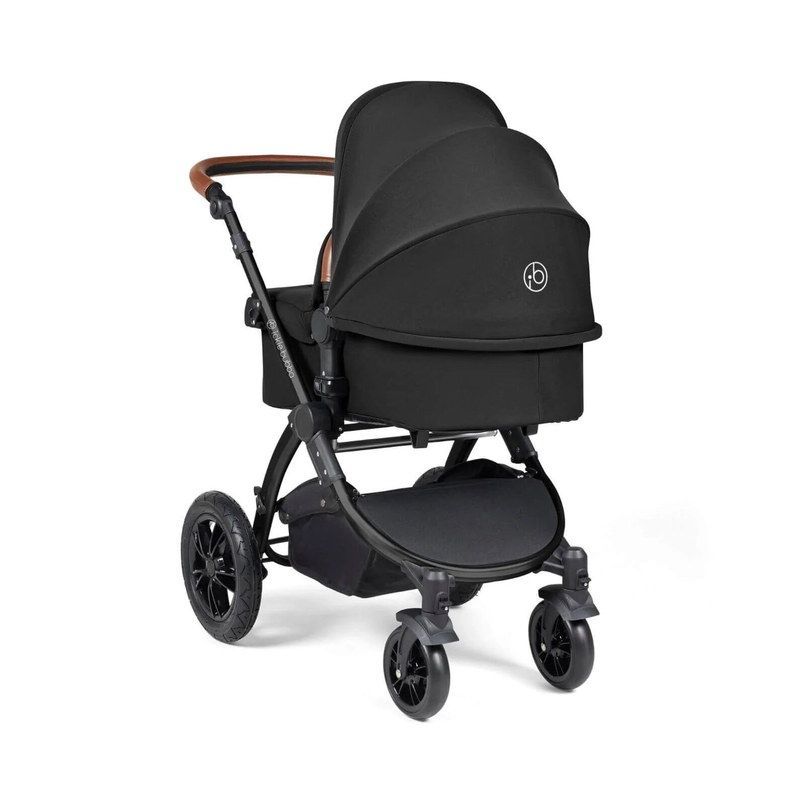 Ickle Bubba Stomp Luxe 2 - in - 1 Pushchair & Carrycot - Black/Midnight/Tan - ebebek - Black Friday