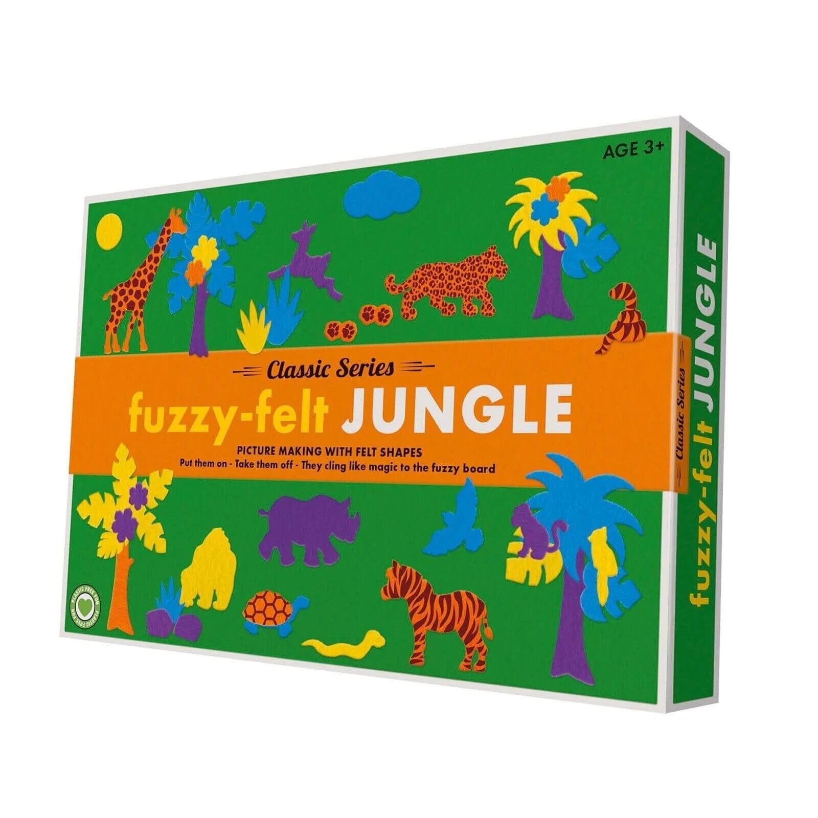 Peterkin Fuzzy Felt Retro - Jungle - ebebek - Black Friday