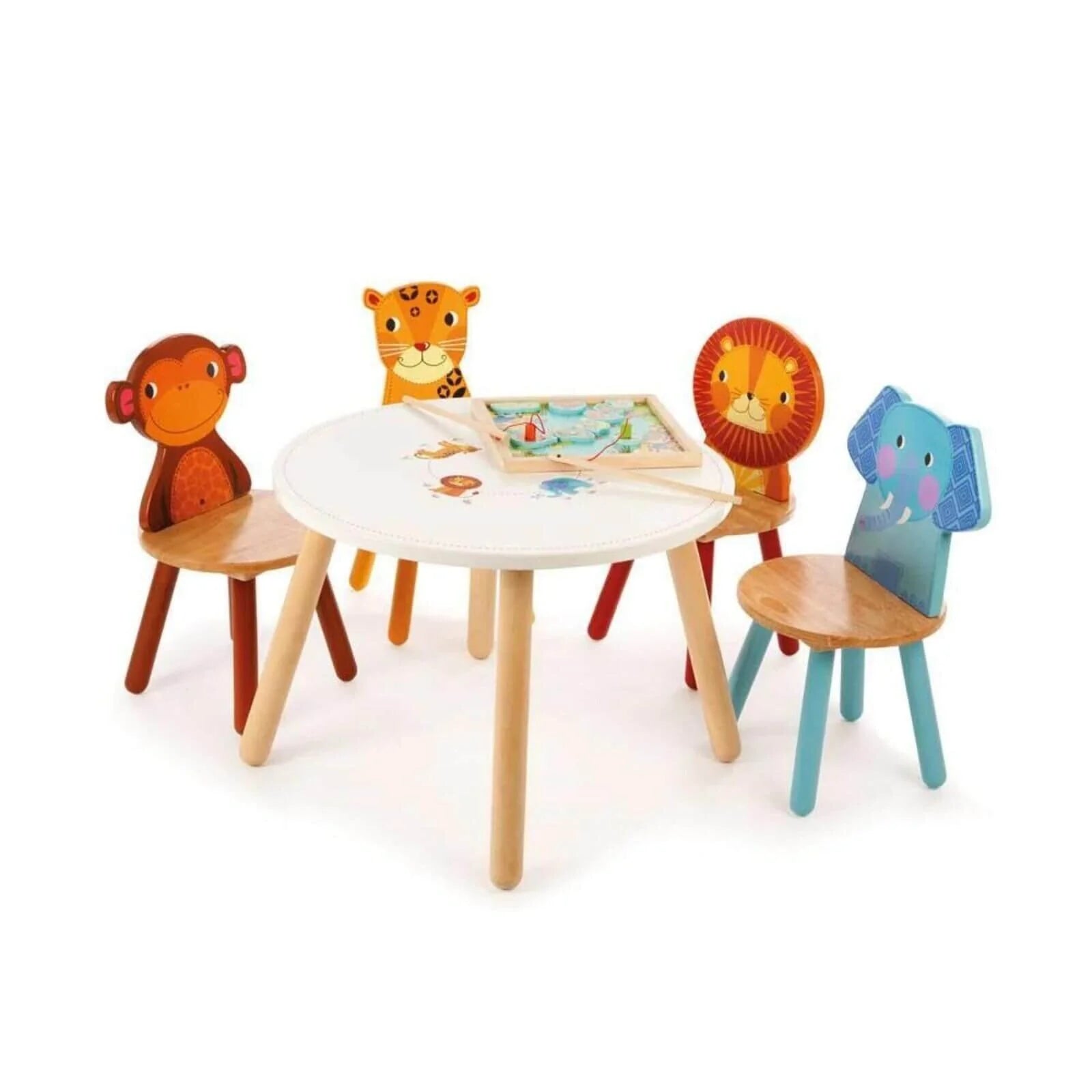 Tidlo - Jungle Animal Table - ebebek - Black Friday