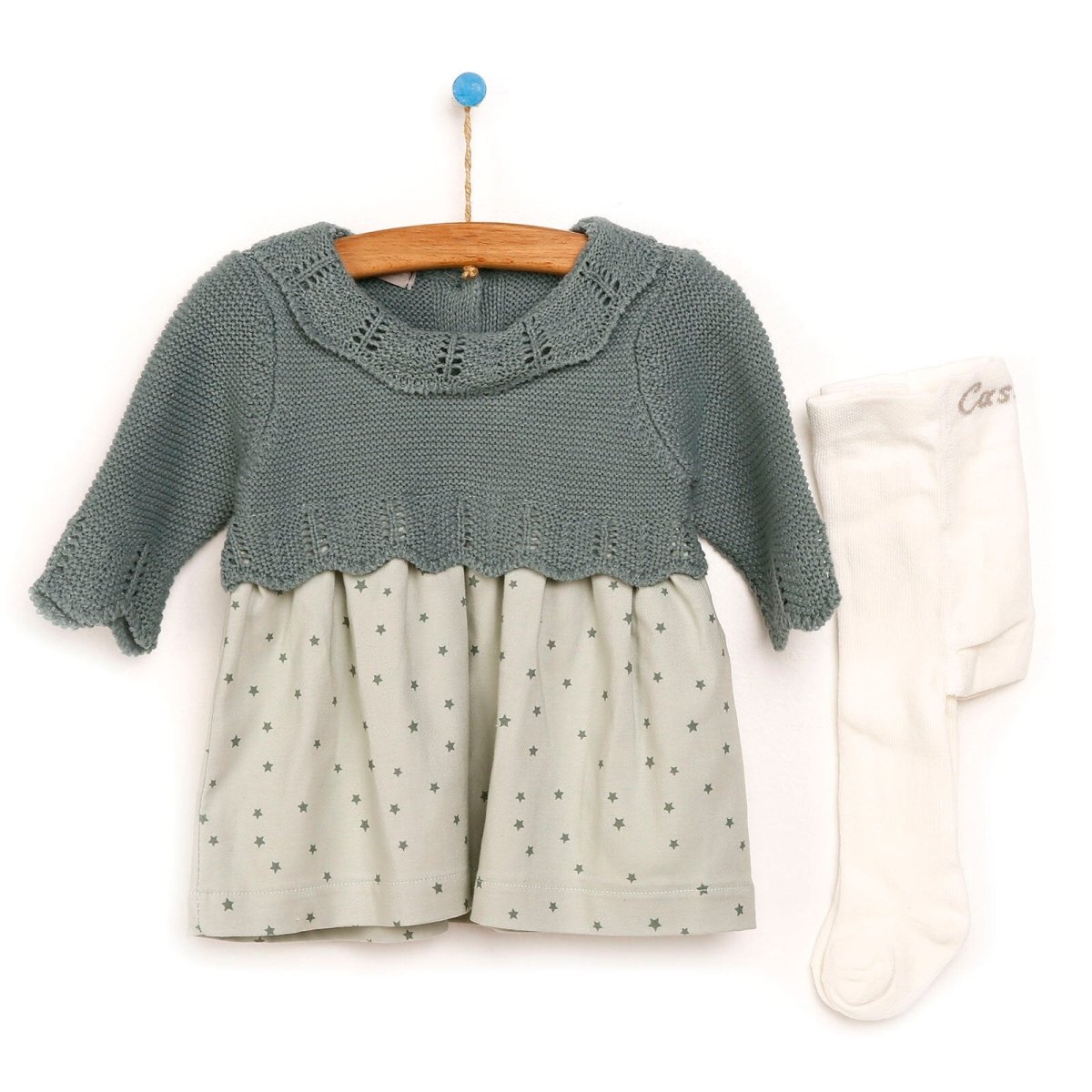 Cassiope Newborn Little Star Dress - Blue - ebebek - Black Friday