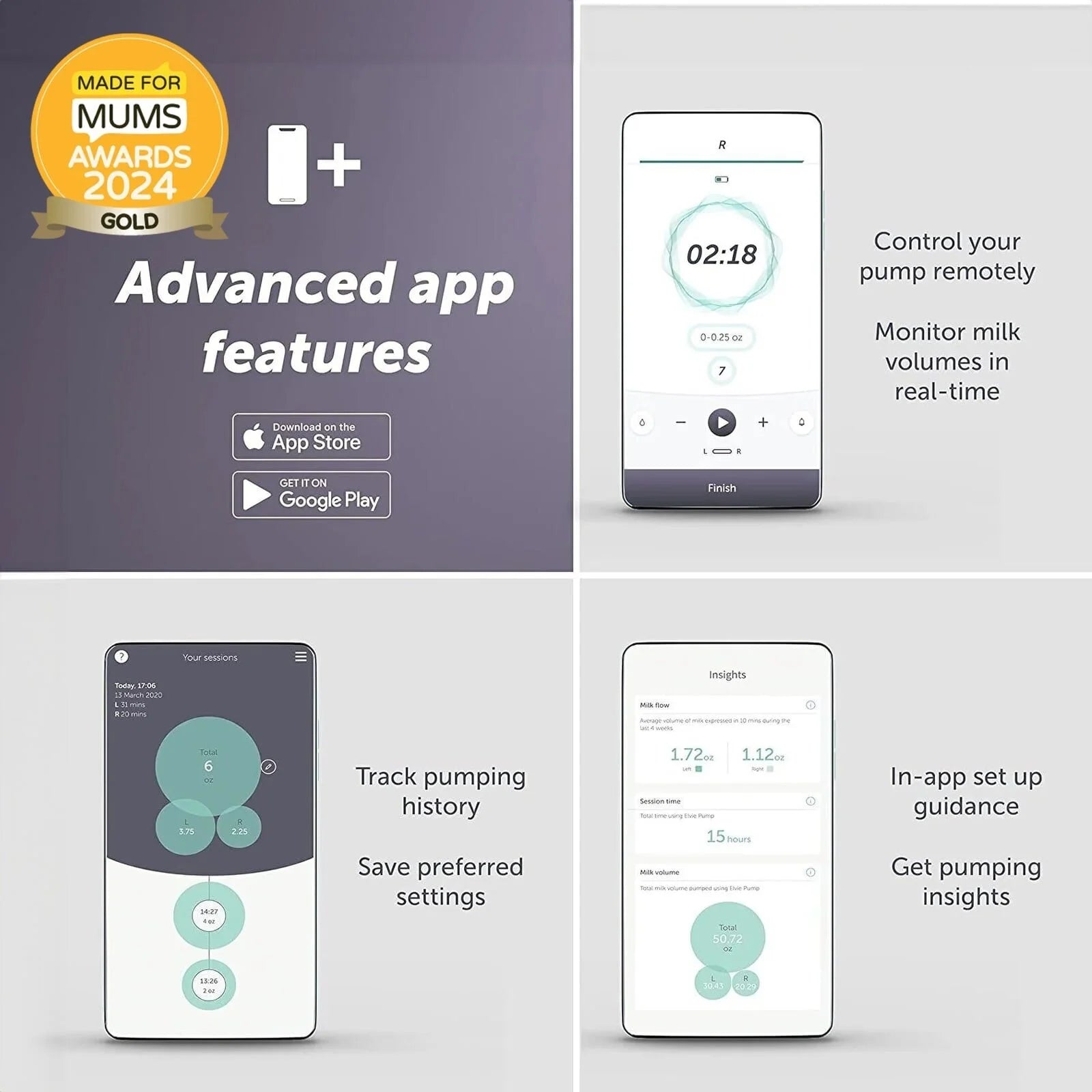 Elvie Pump Single Ultra - Quiet Wearable Electric Breast Pump - ebebek - Black Friday