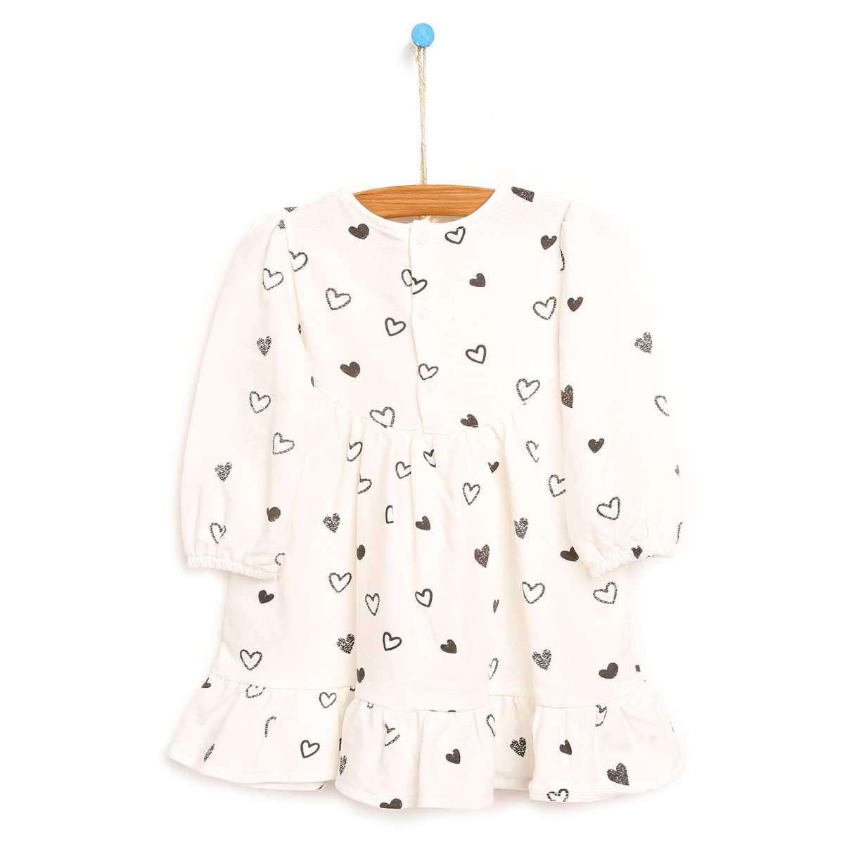 HelloBaby Basic Baby Girl Heart Printed - Beige - ebebek - Black Friday