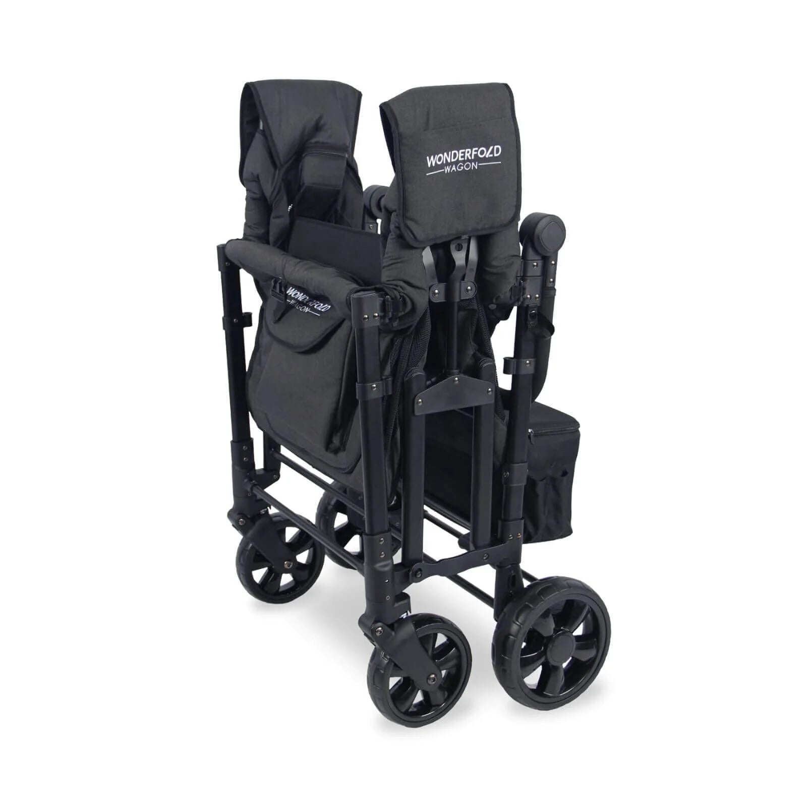 Wonderfold Wagon W4 Elite Quad Stroller Wagon - Volcanic Black - ebebek - Black Friday