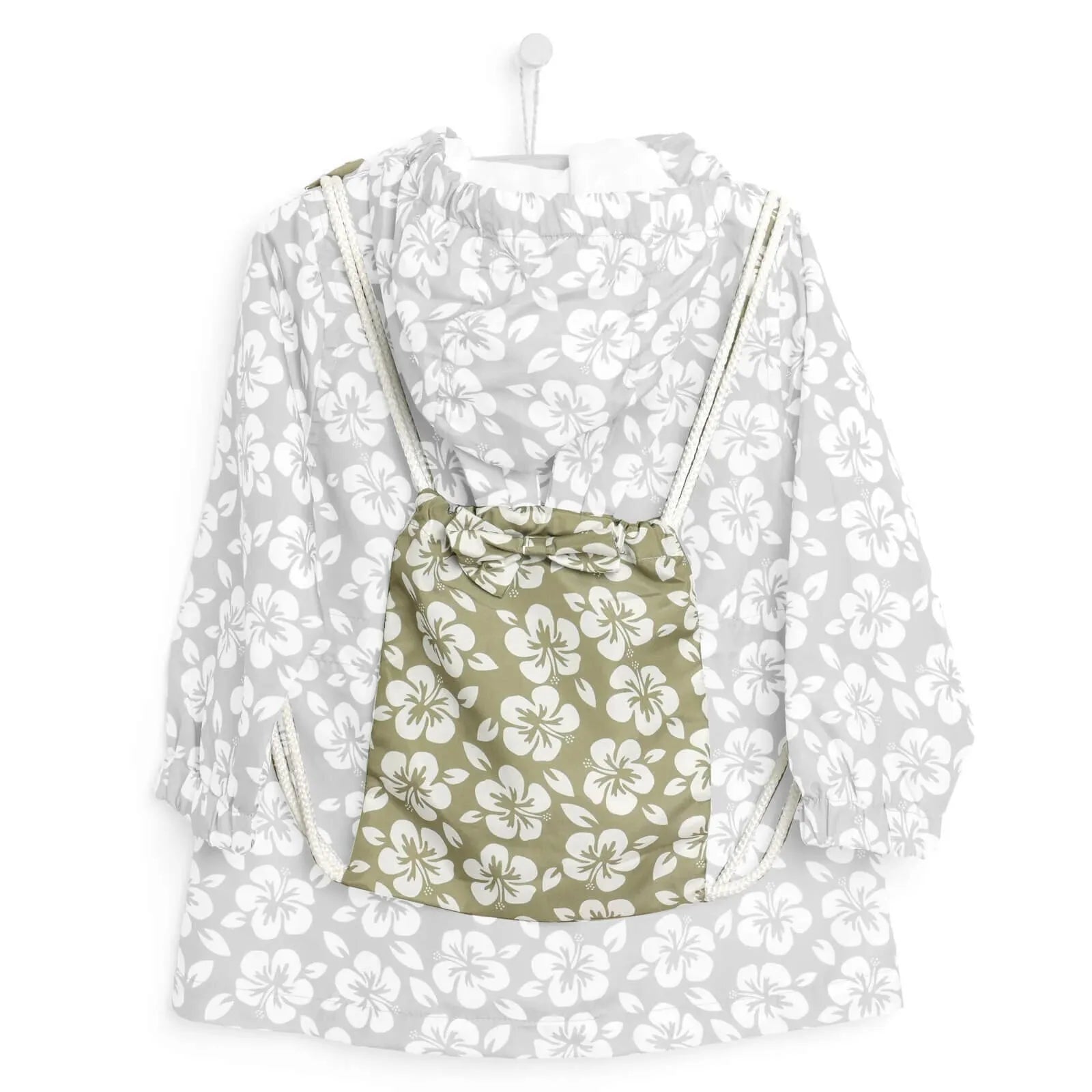 Midimod Basic Baby Girl Hooded Backpack - Khaki - ebebek - Black Friday