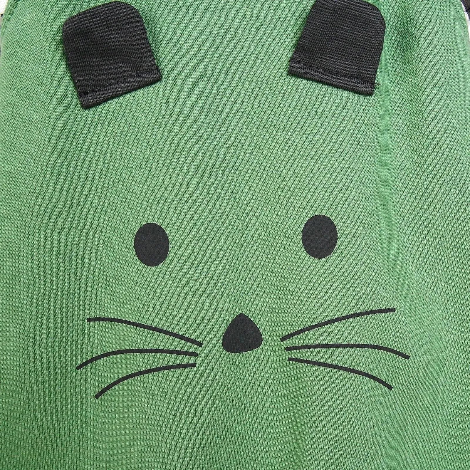 Bebbek Newborn Animals Holiday Overall - Green - ebebek - Black Friday