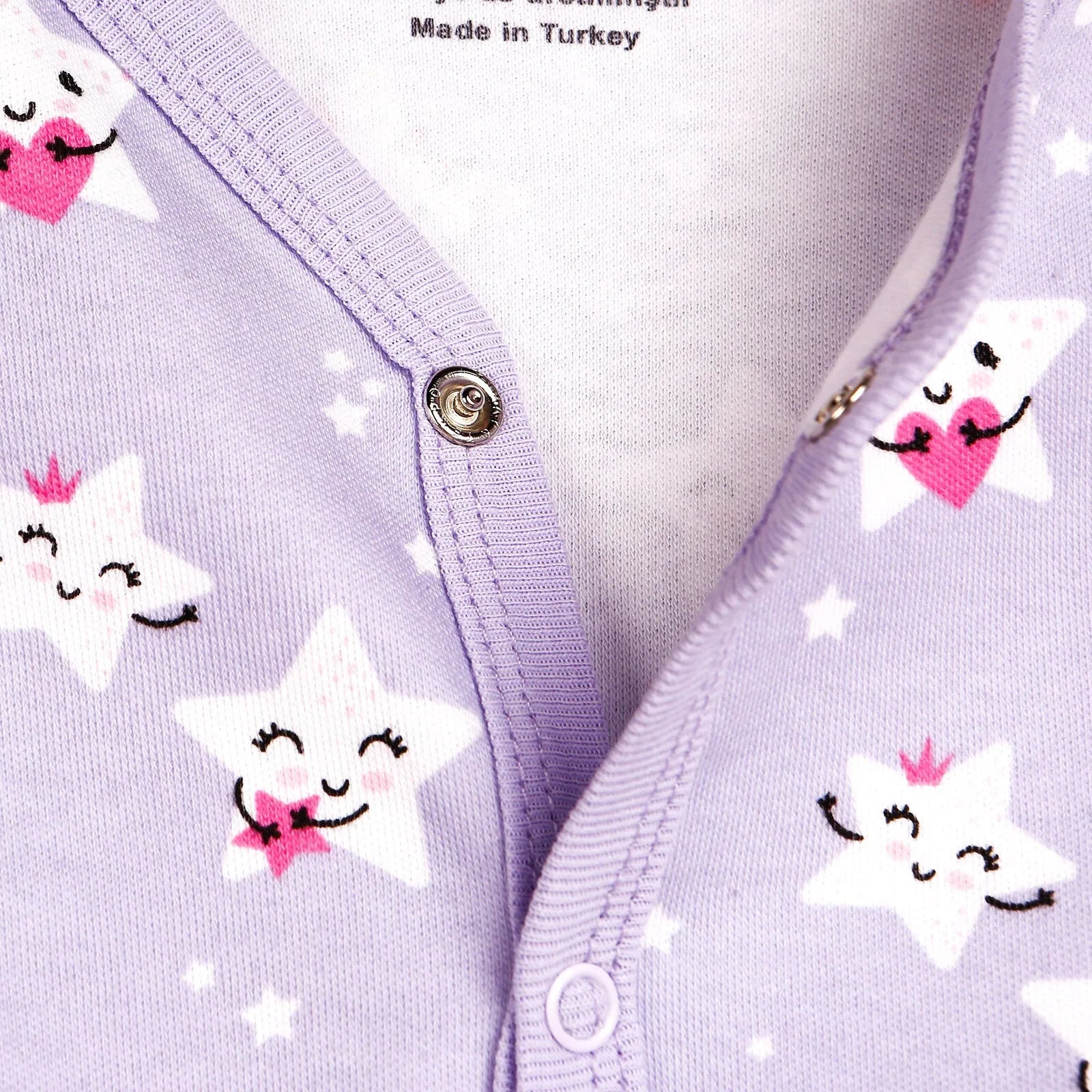 HelloBaby Basic Baby Girl Pyjamas Set - Lilac - ebebek - Black Friday