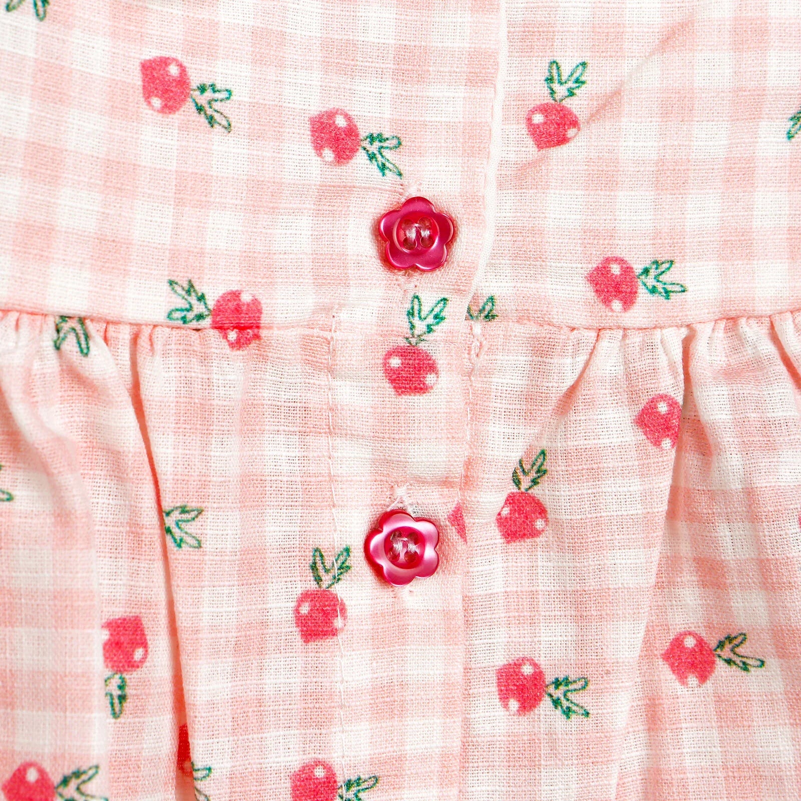 HelloBaby Basic Baby Girl Gingham Patter - Light Pink - ebebek - Black Friday