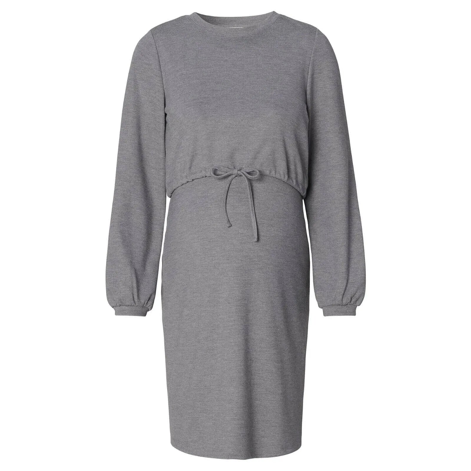 Esprit Long Sleeve Jersey Dress - Medium Grey - ebebek - Black Friday