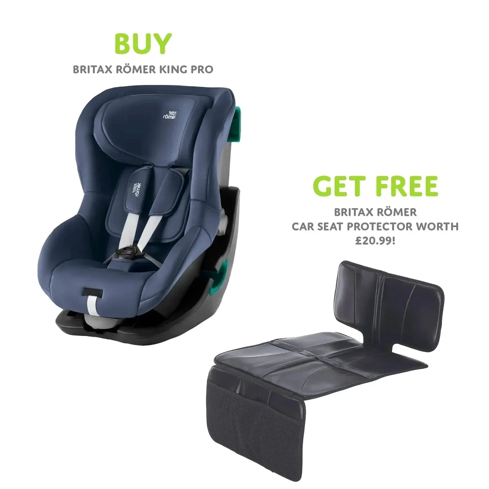 Britax Römer King Pro BR i - Size Group 1 Car Seat - Moonlight Blue - ebebek - Black Friday