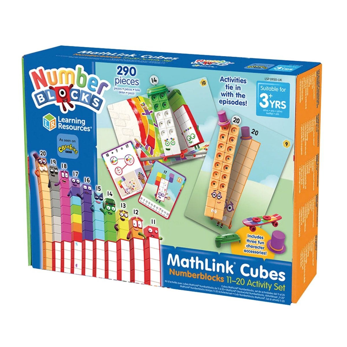 Numberblocks Mathlink Cubes Numberblocks 11 - 20 Set - ebebek - Black Friday