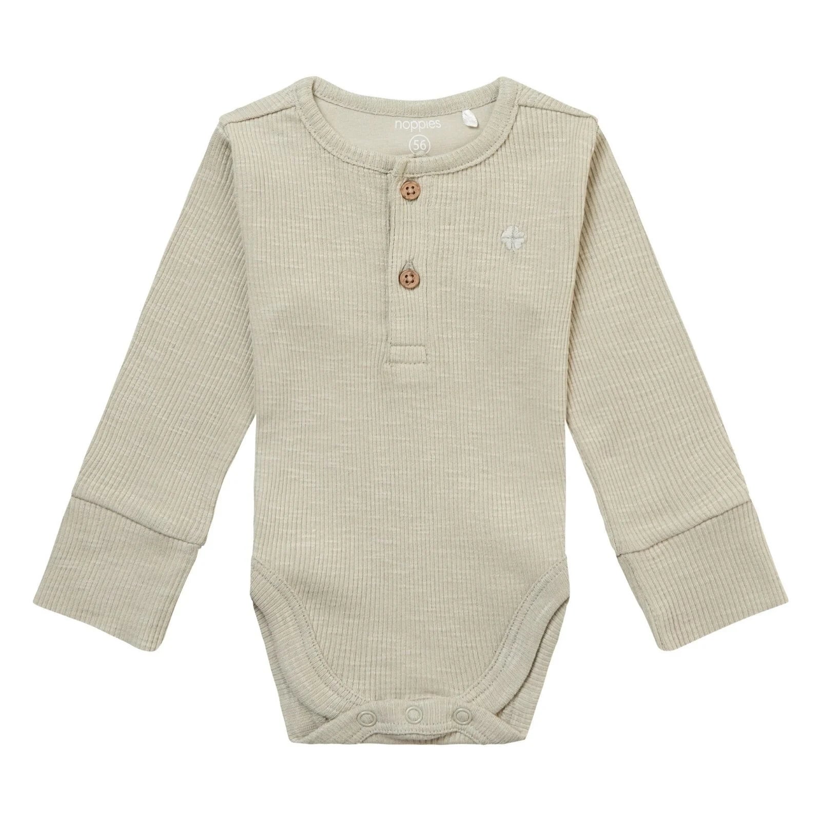 Noppies Unisex Romper Mission - Willow Grey - ebebek - Black Friday