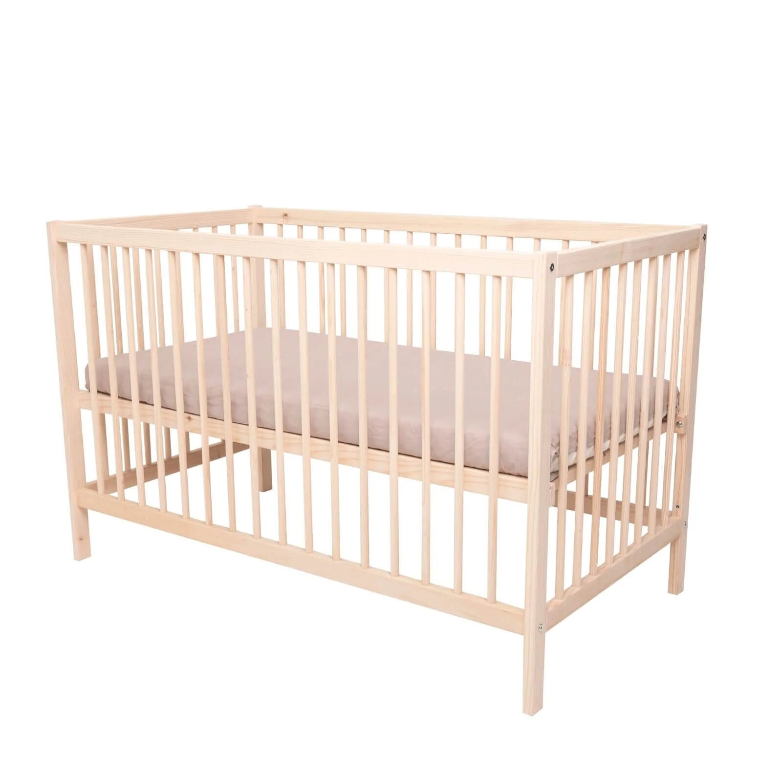 Kukka Natural Wood 2 - Level Cot 70x140 - ebebek - Black Friday